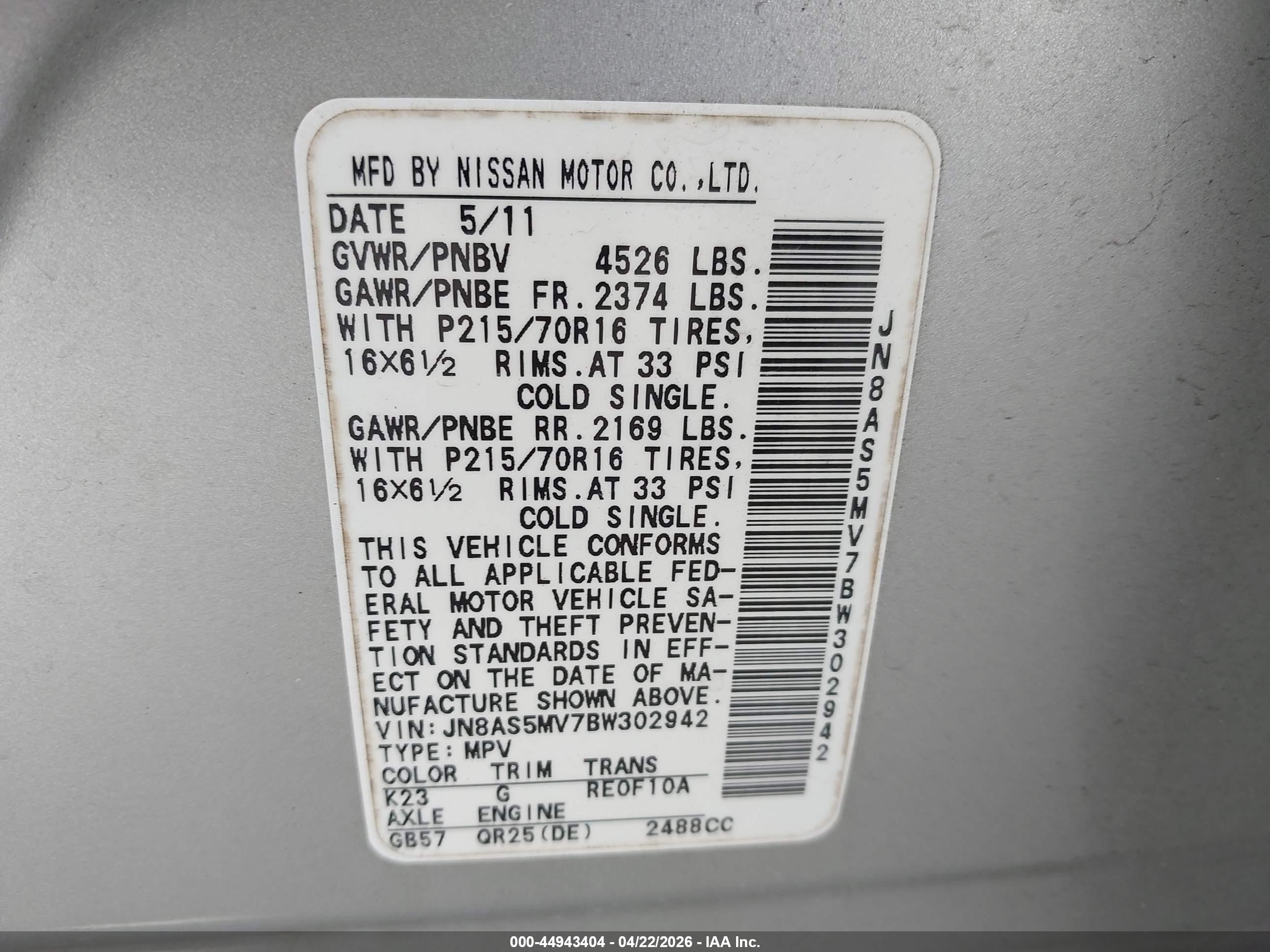 NISSAN ROGUE image 9