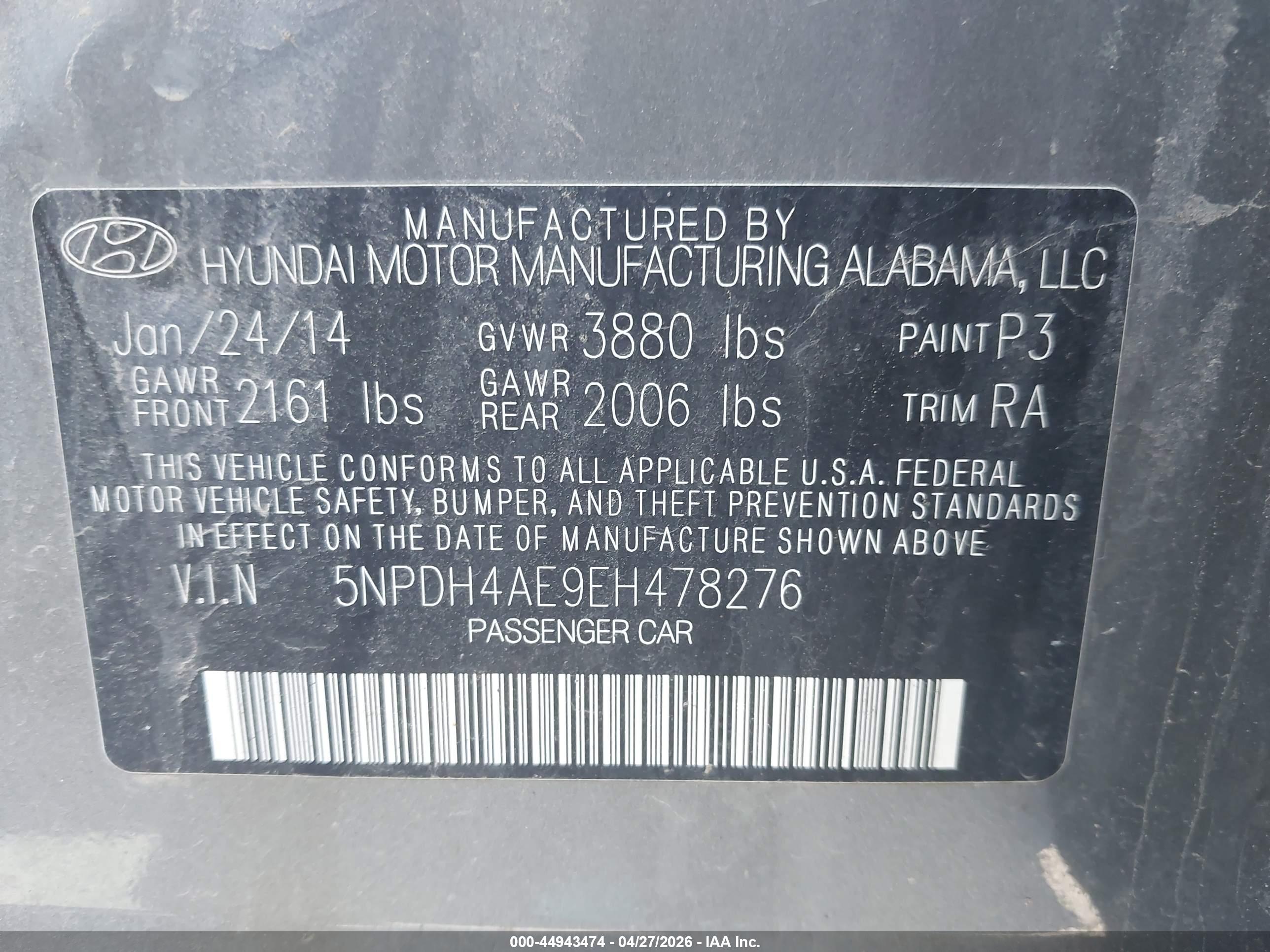 HYUNDAI ELANTRA image 9
