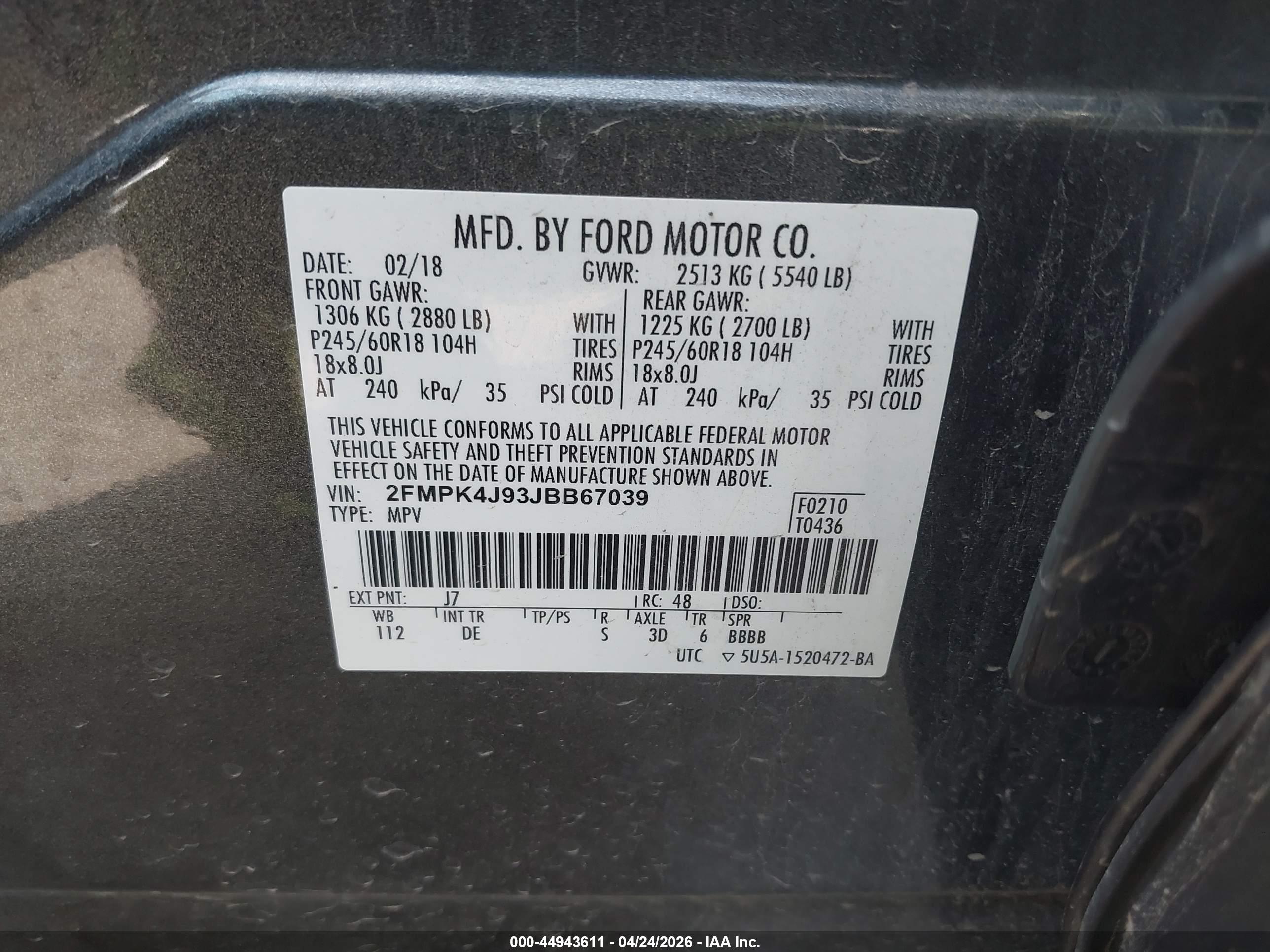 FORD EDGE image 9