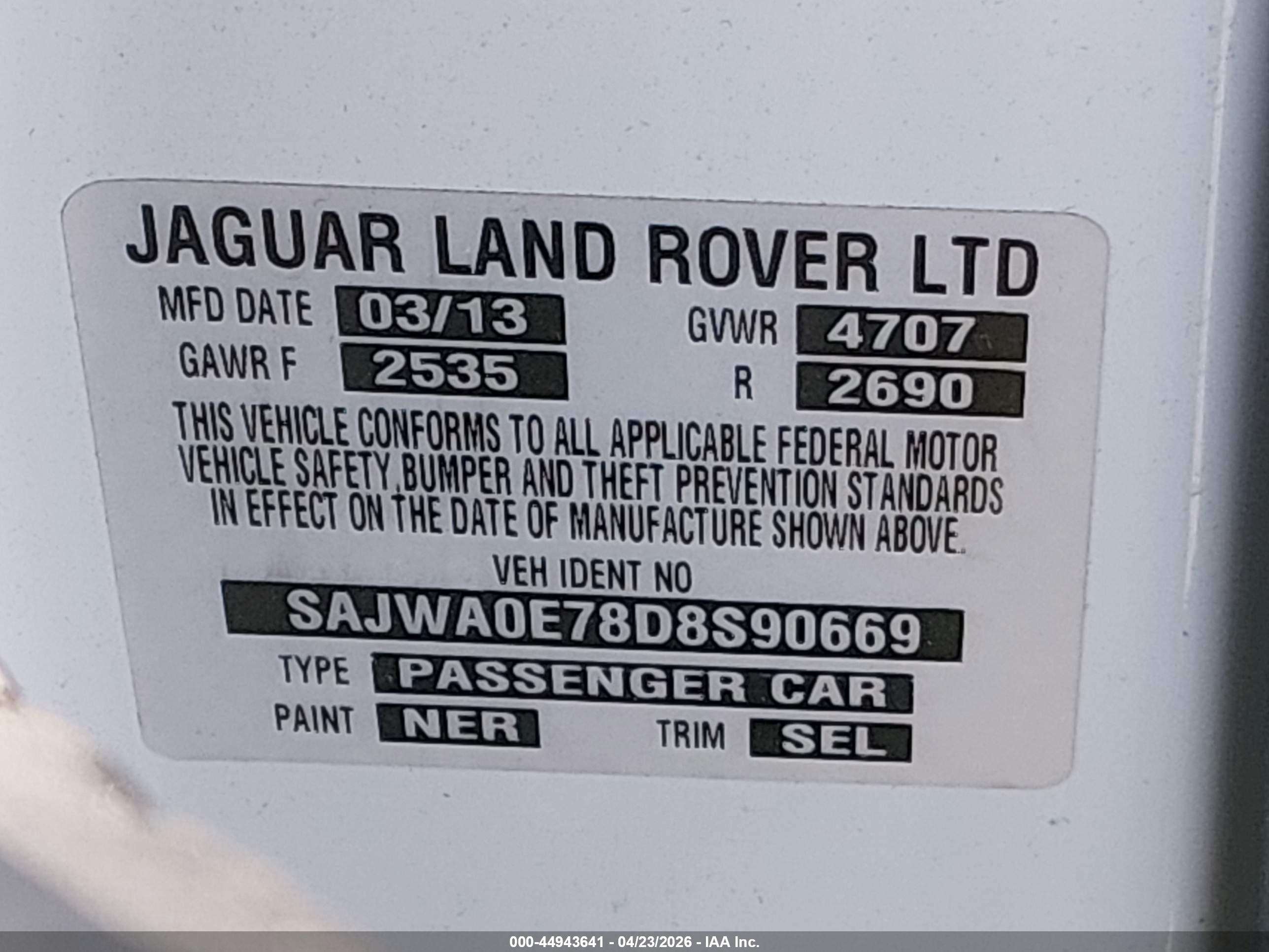 JAGUAR XF image 9