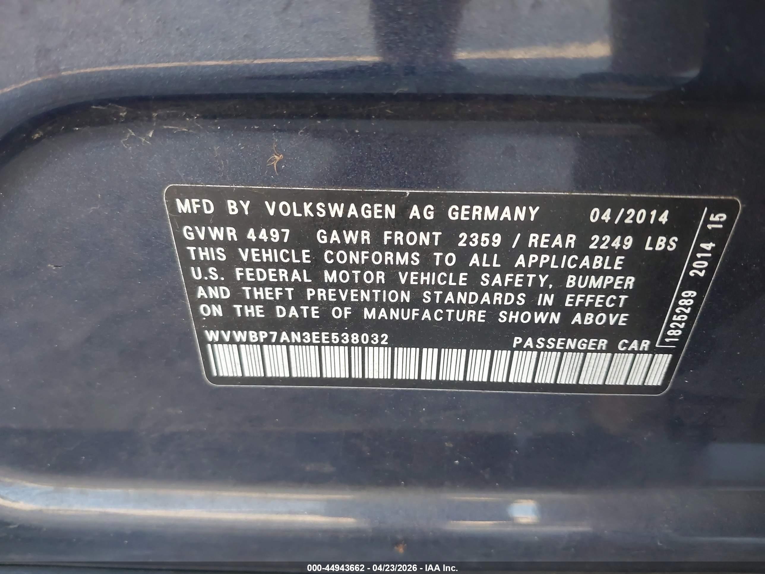 VOLKSWAGEN CC image 9