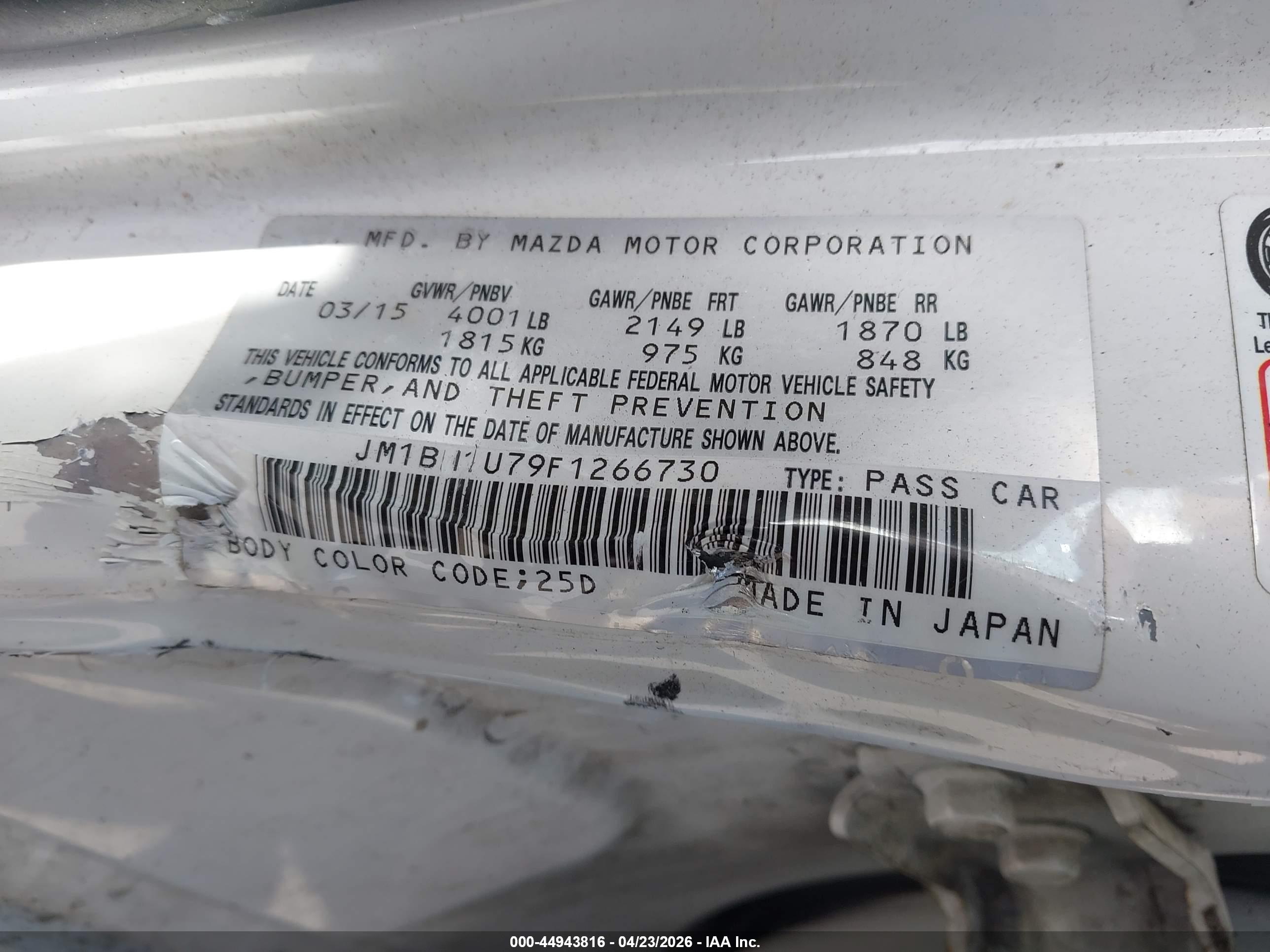 MAZDA MAZDA3 image 9