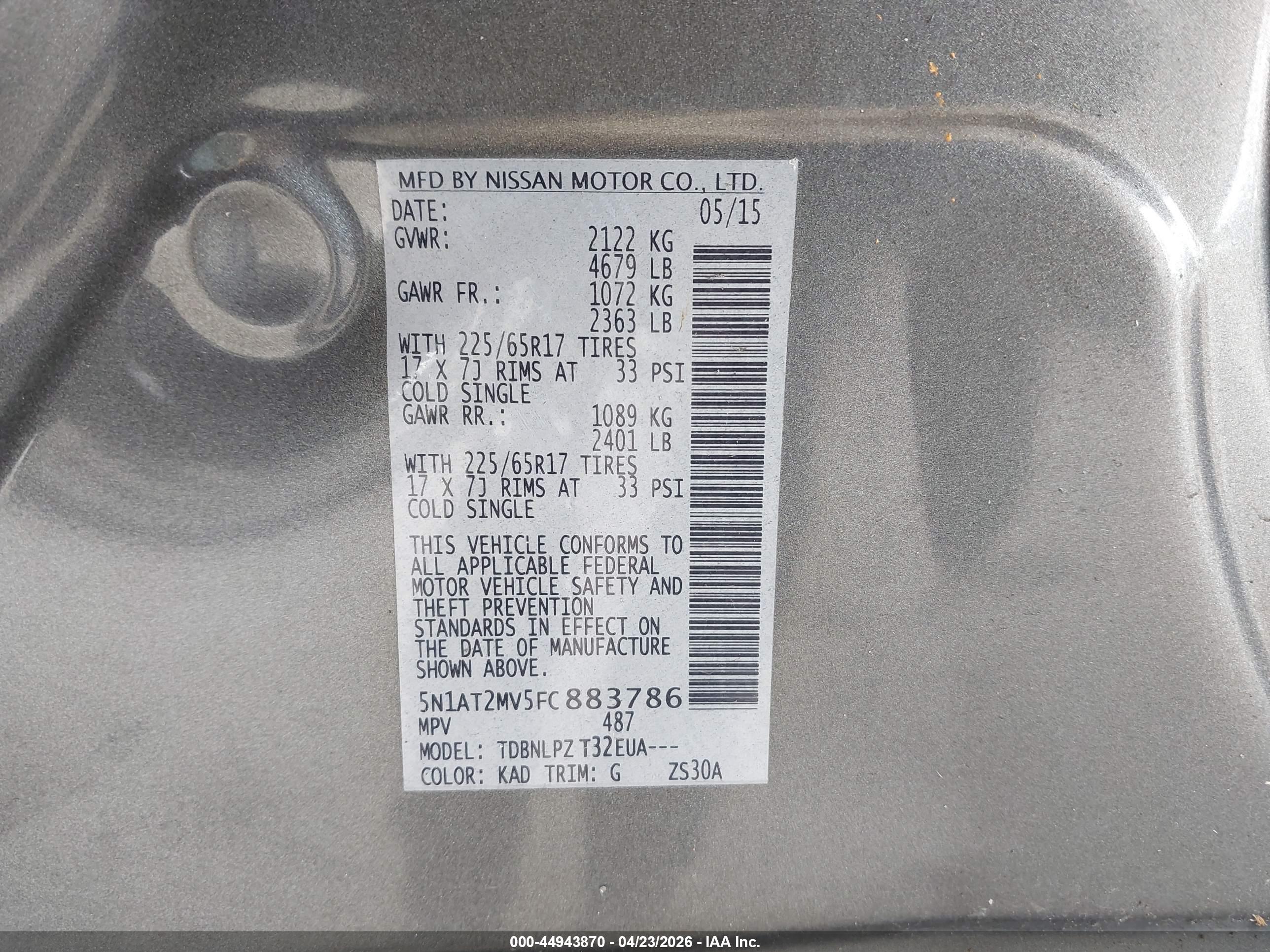 NISSAN ROGUE image 9