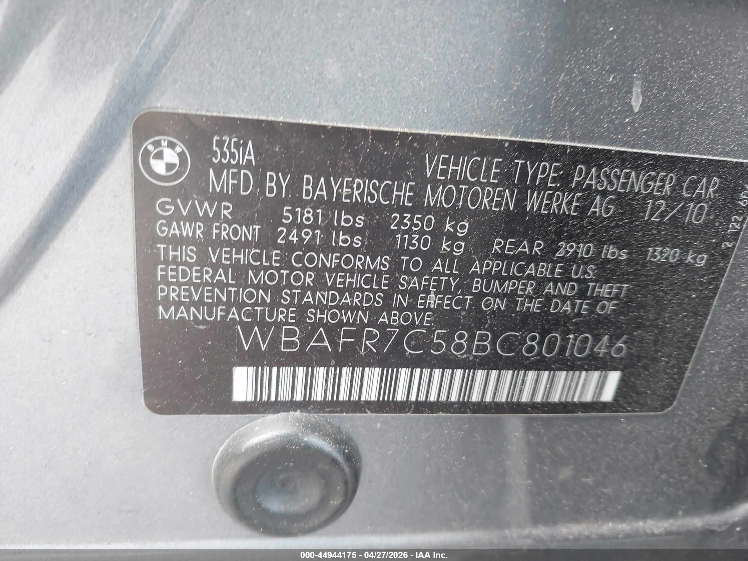 BMW 535I image 9
