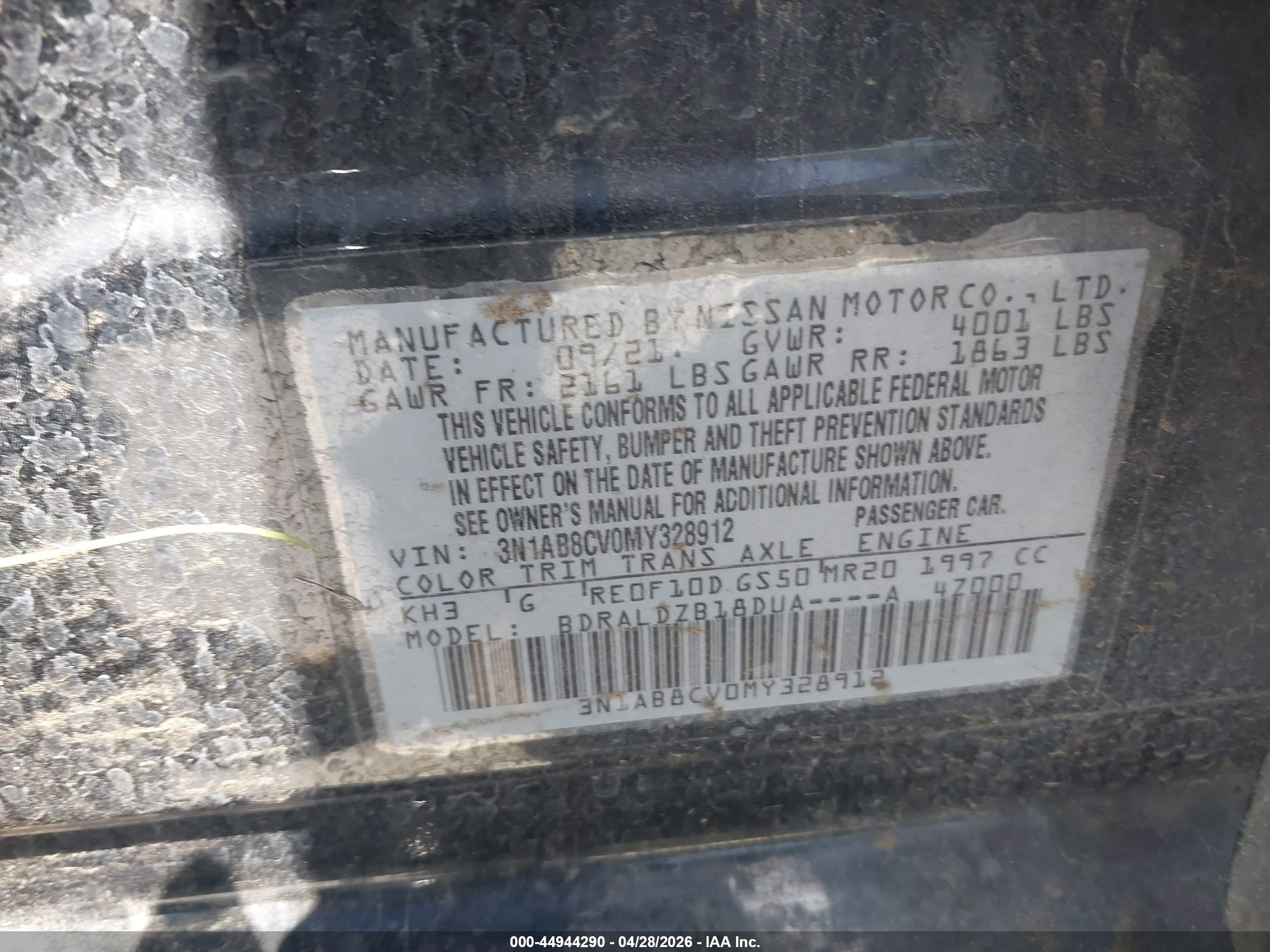 NISSAN SENTRA image 9