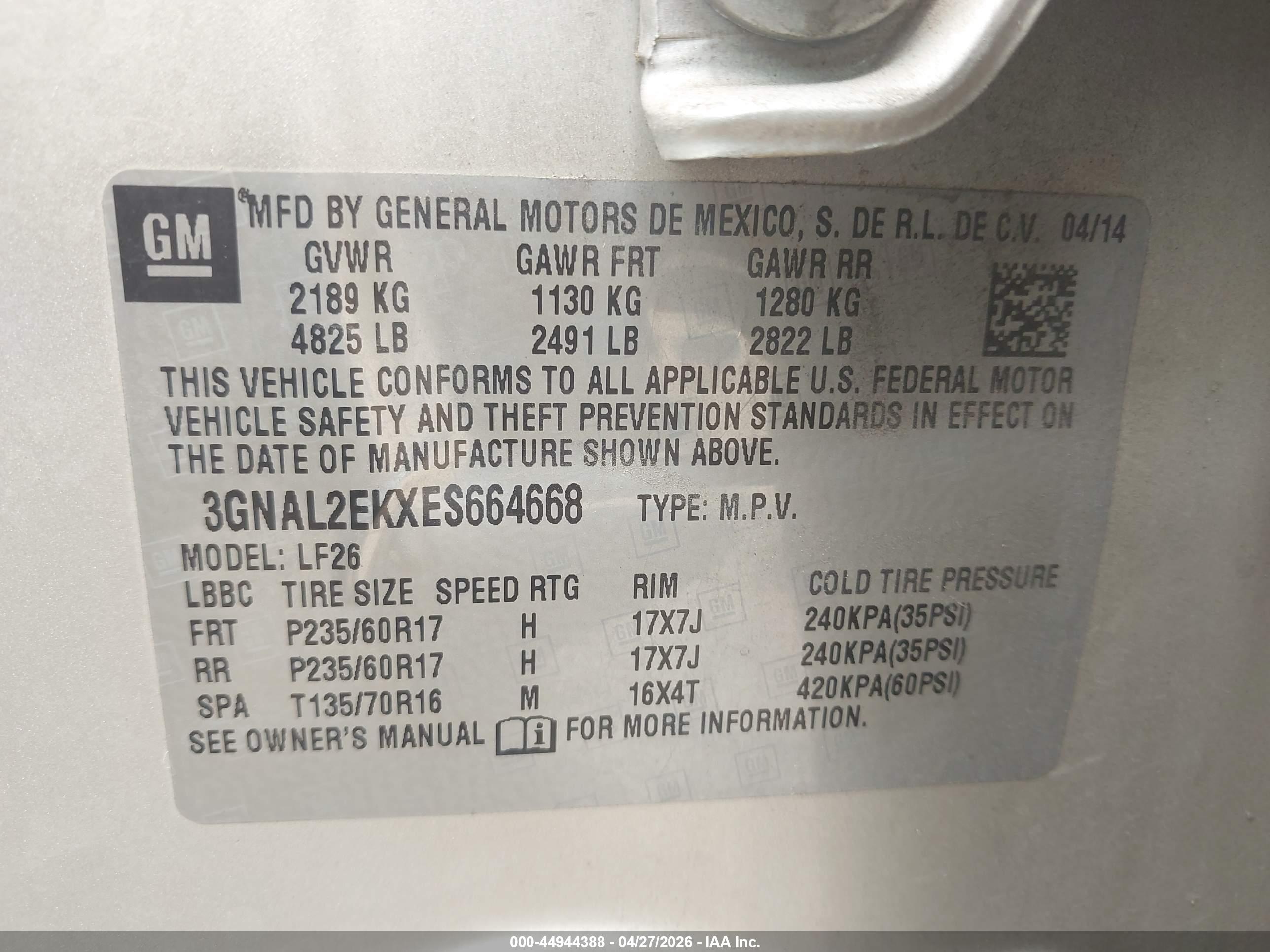 CHEVROLET CAPTIVA image 9