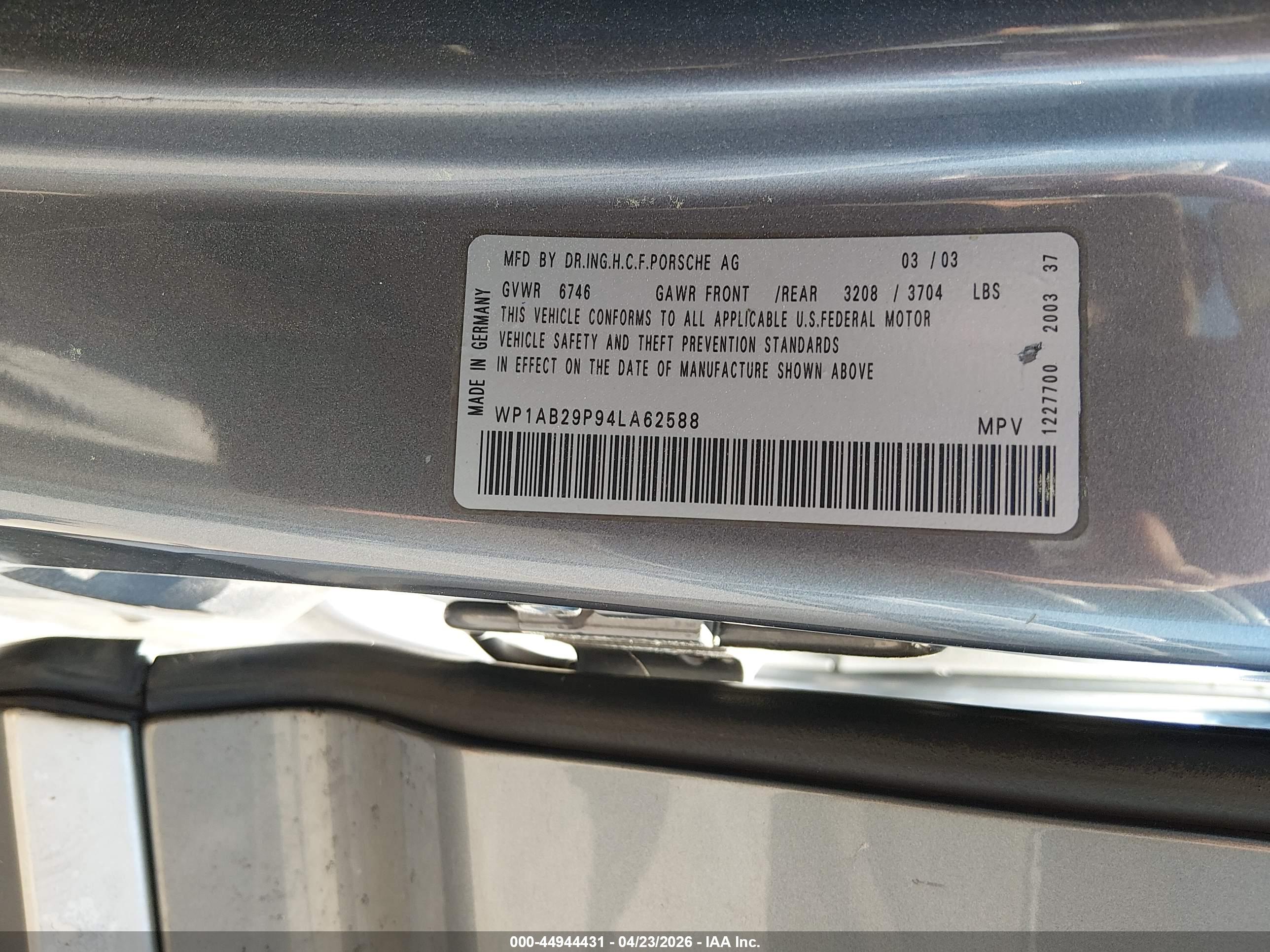 PORSCHE CAYENNE image 9
