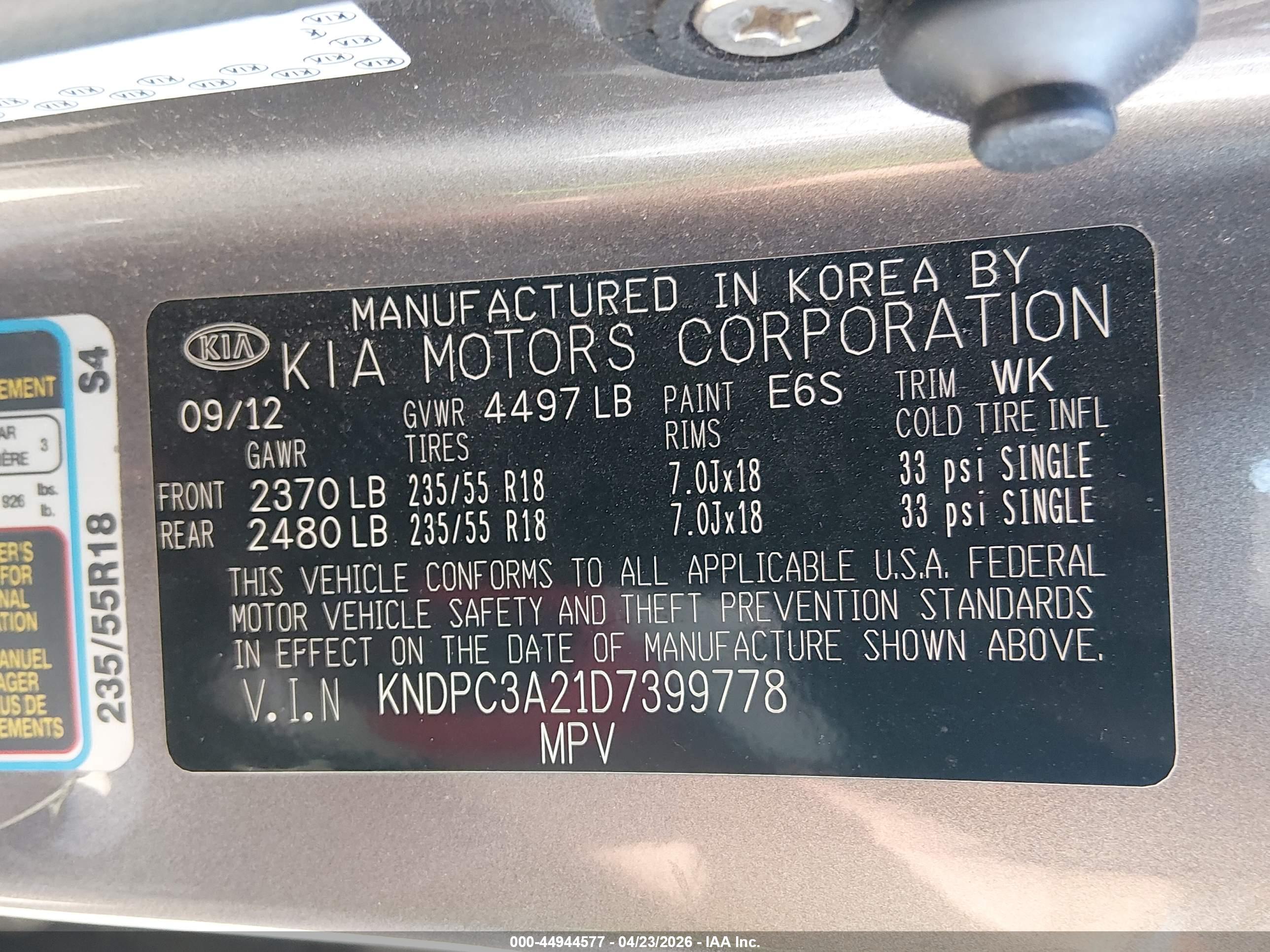 KIA SPORTAGE image 9