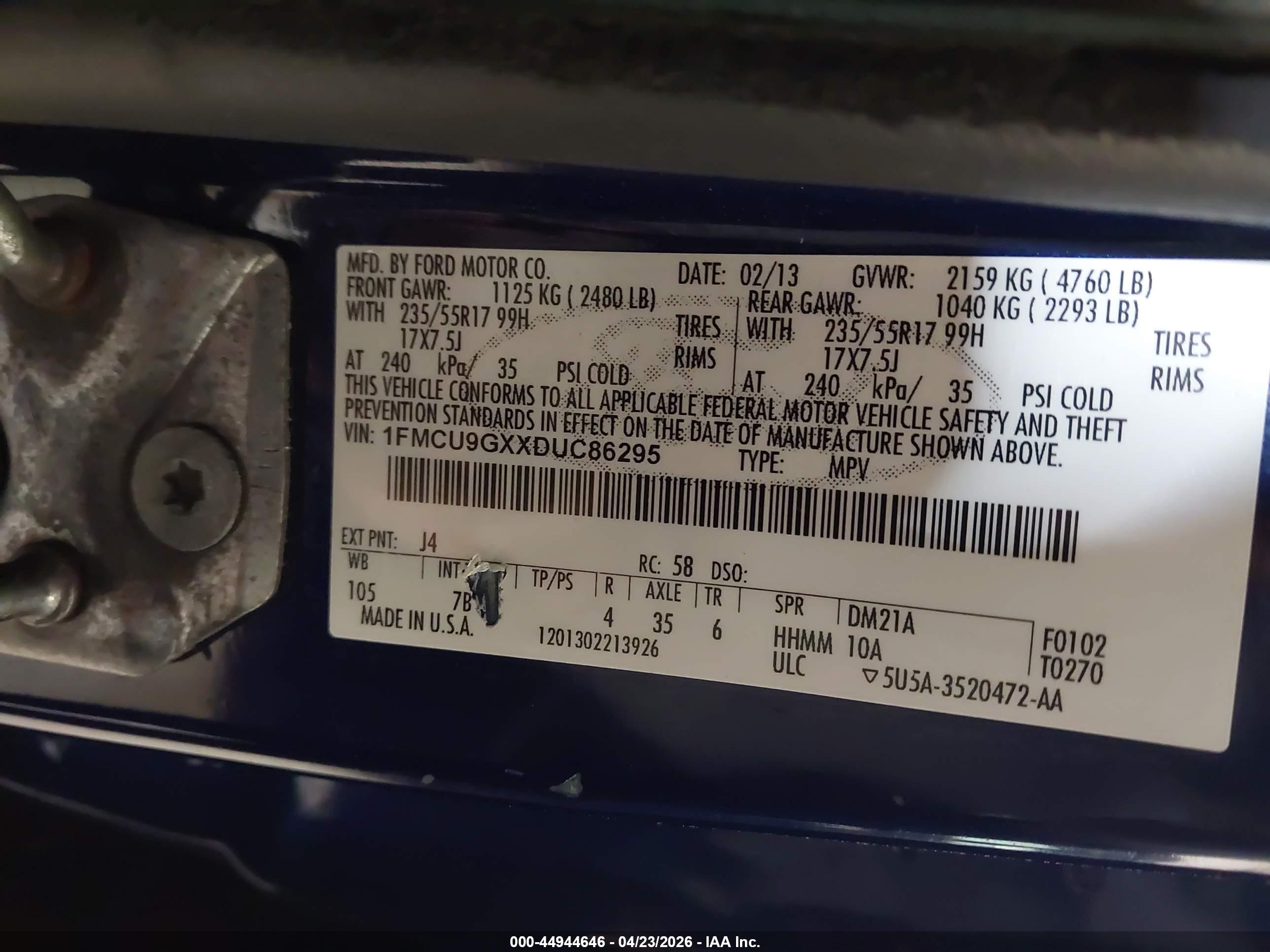 FORD ESCAPE image 9