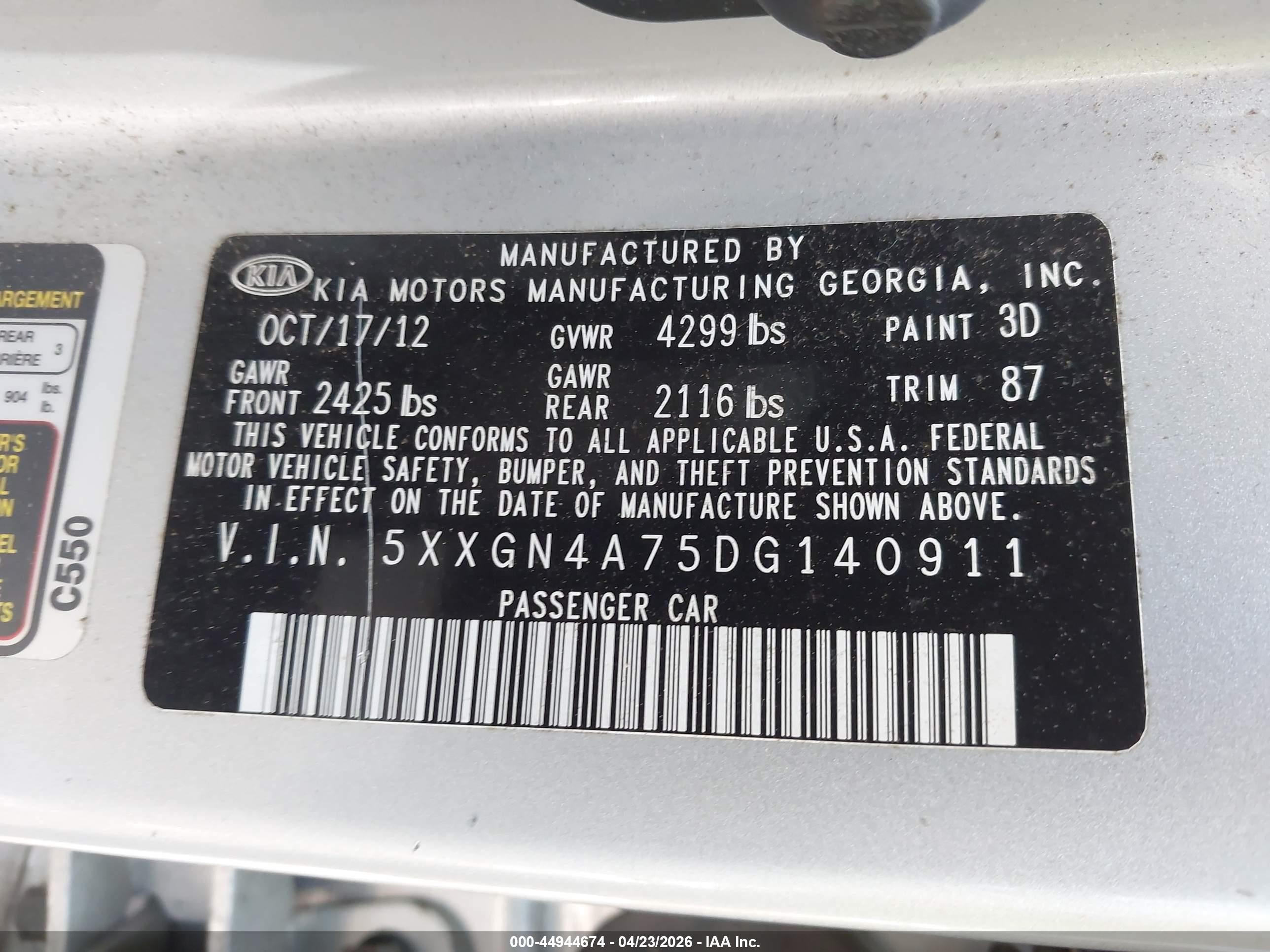 KIA OPTIMA image 9