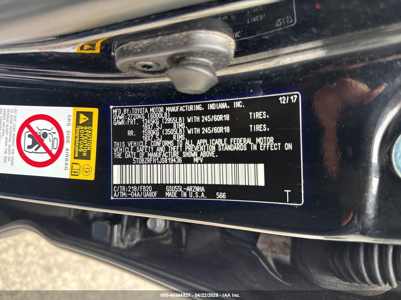 TOYOTA HIGHLANDER image 9