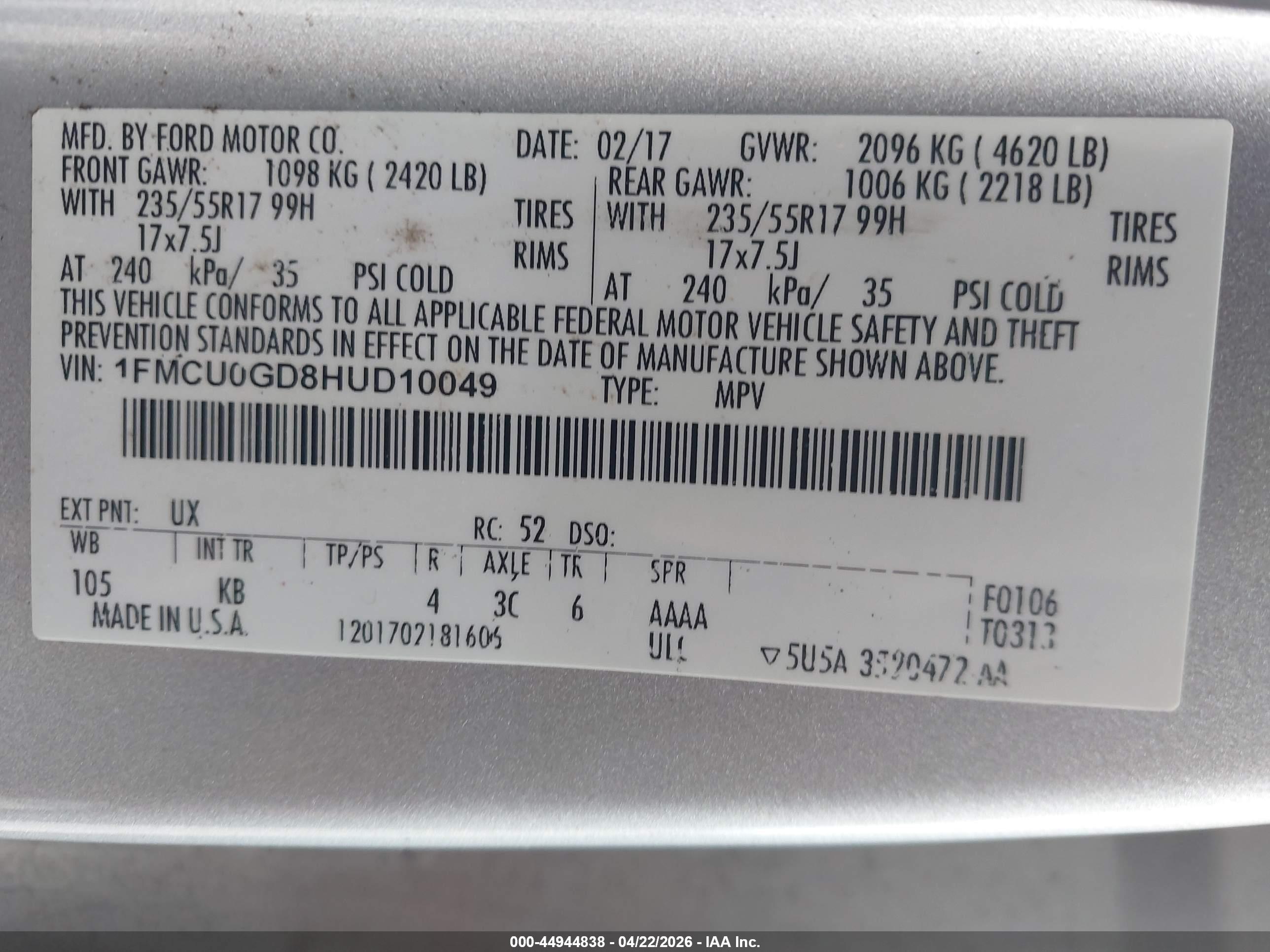 FORD ESCAPE image 9