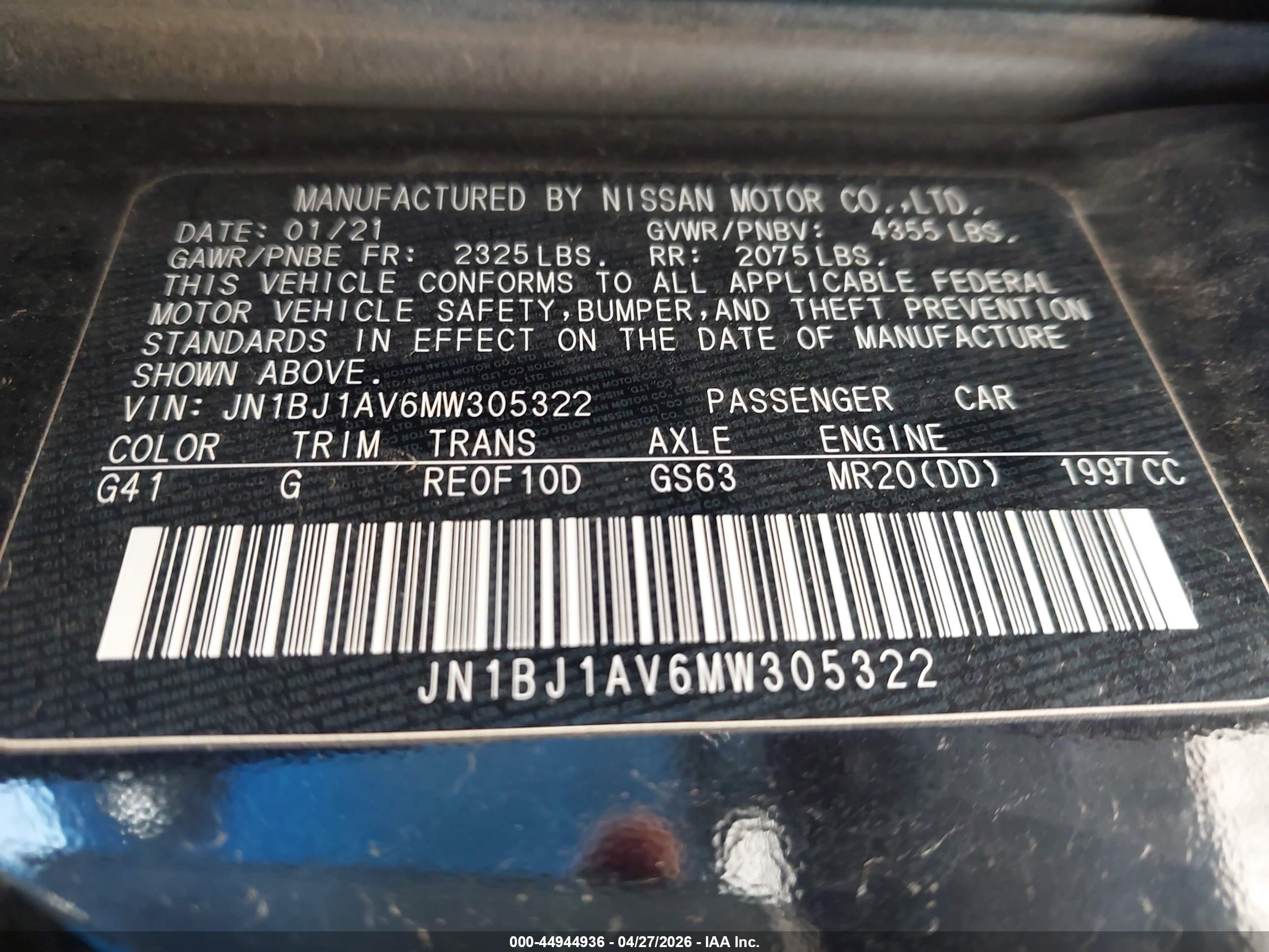 NISSAN ROGUE image 9