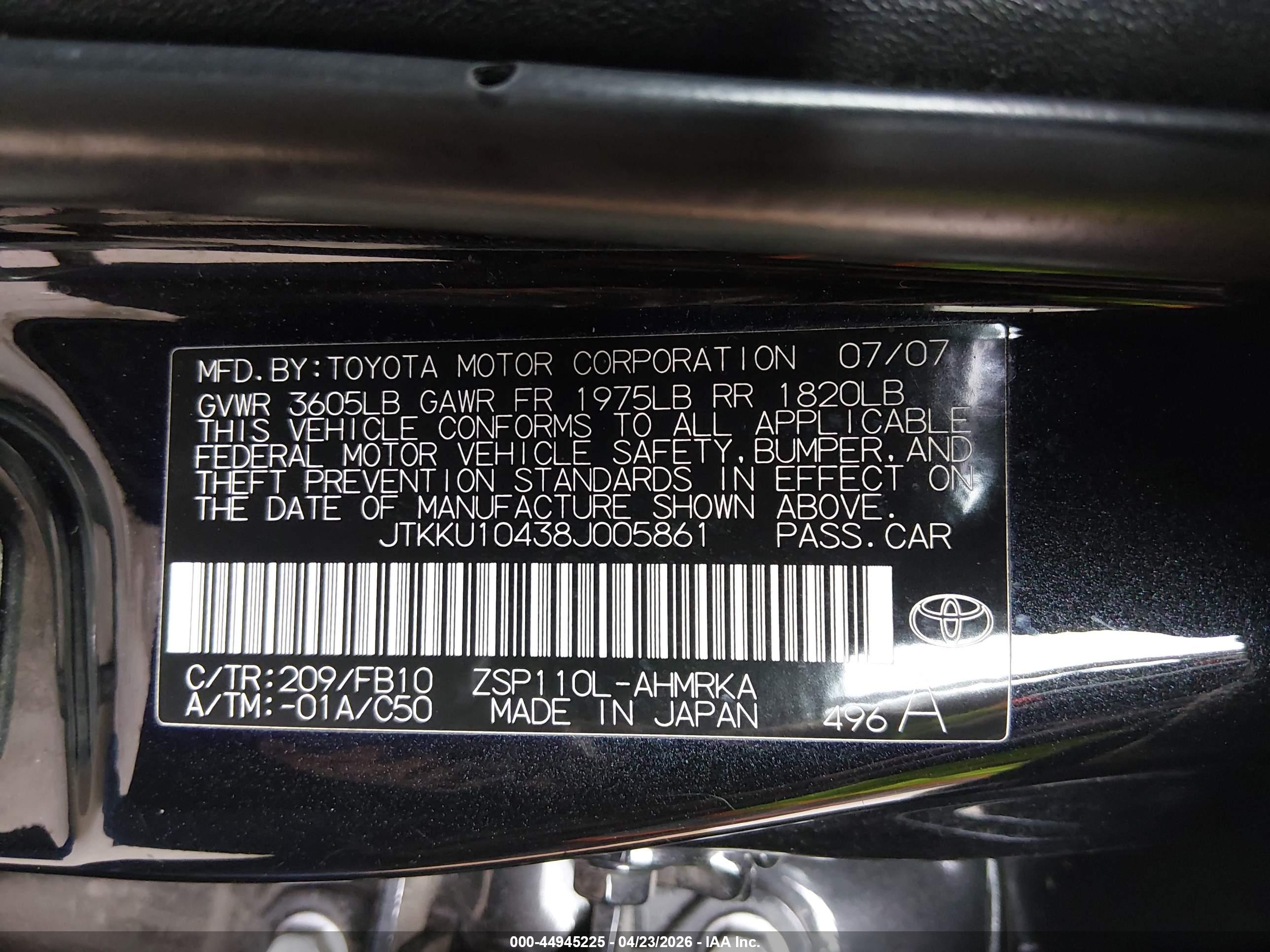 SCION XD image 9
