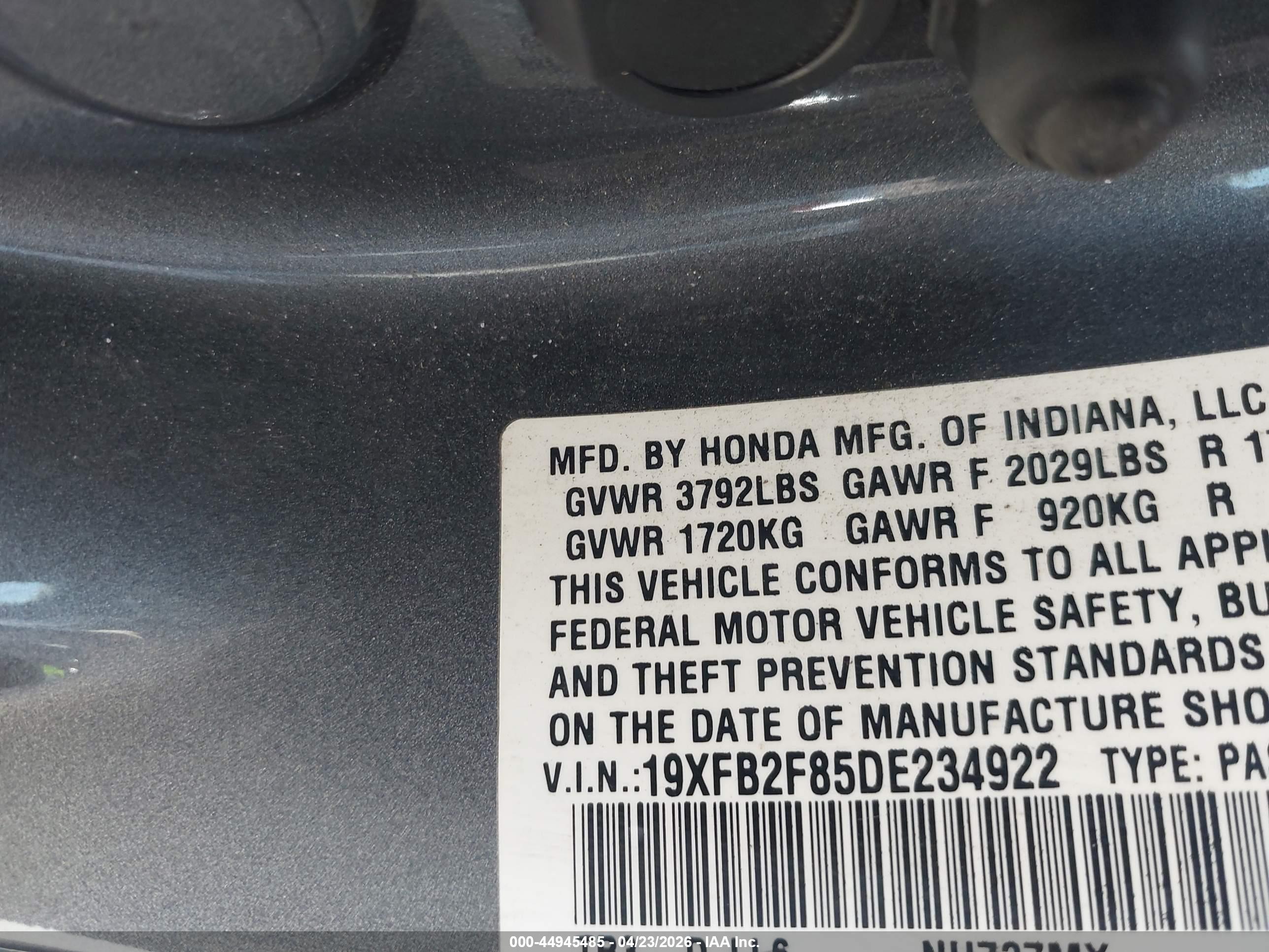 HONDA CIVIC image 9