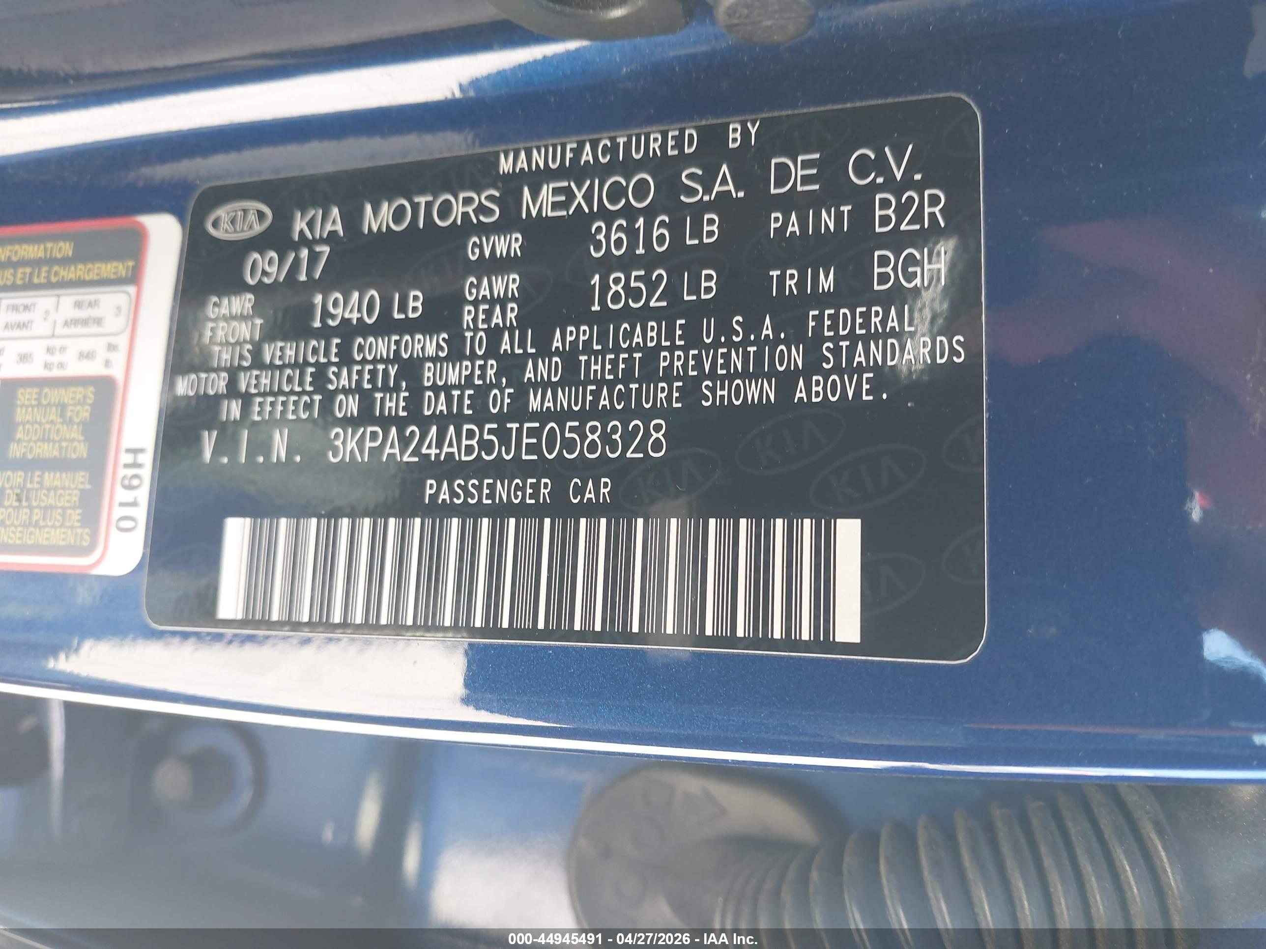 KIA RIO image 9