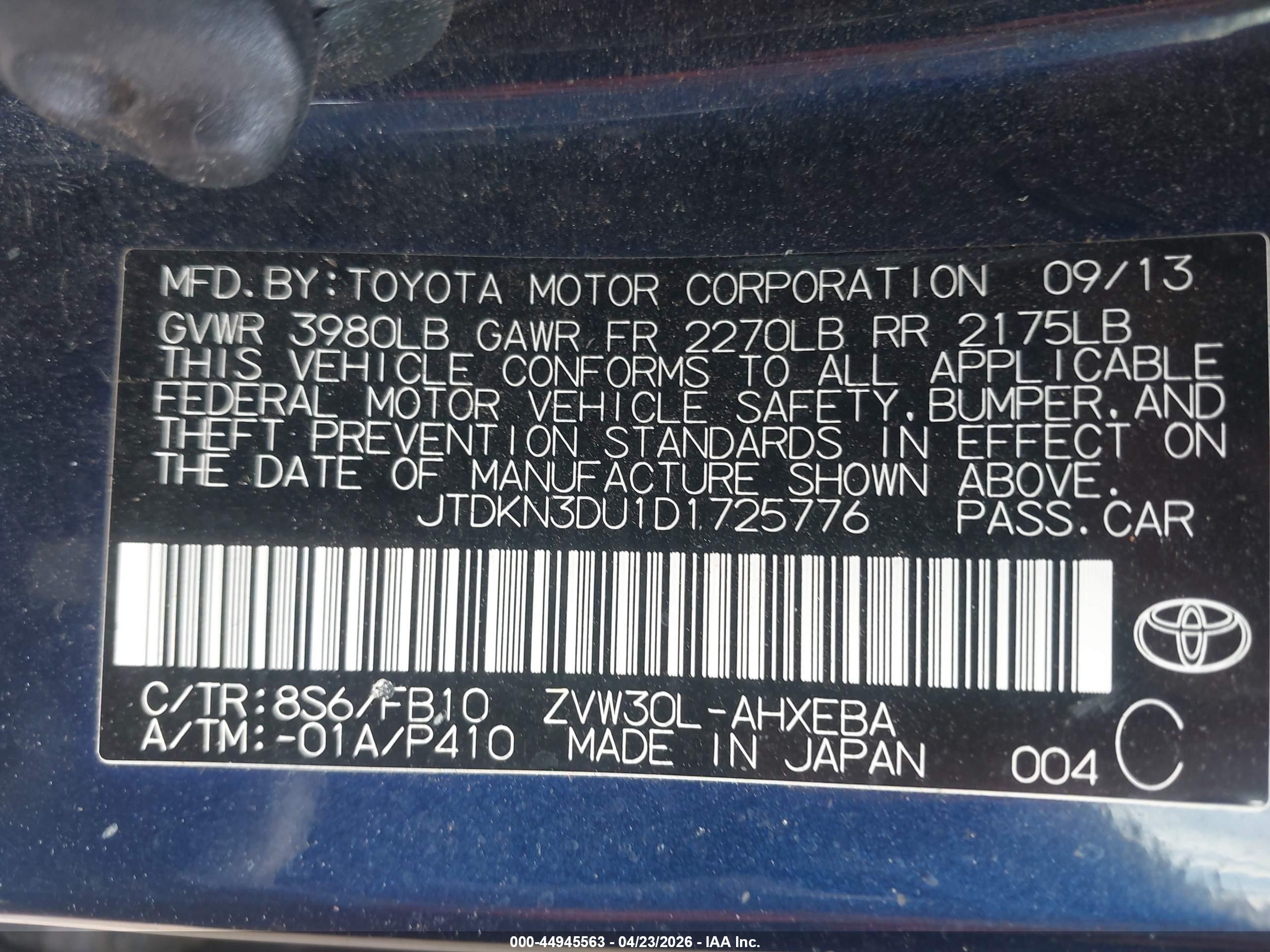 TOYOTA PRIUS image 9