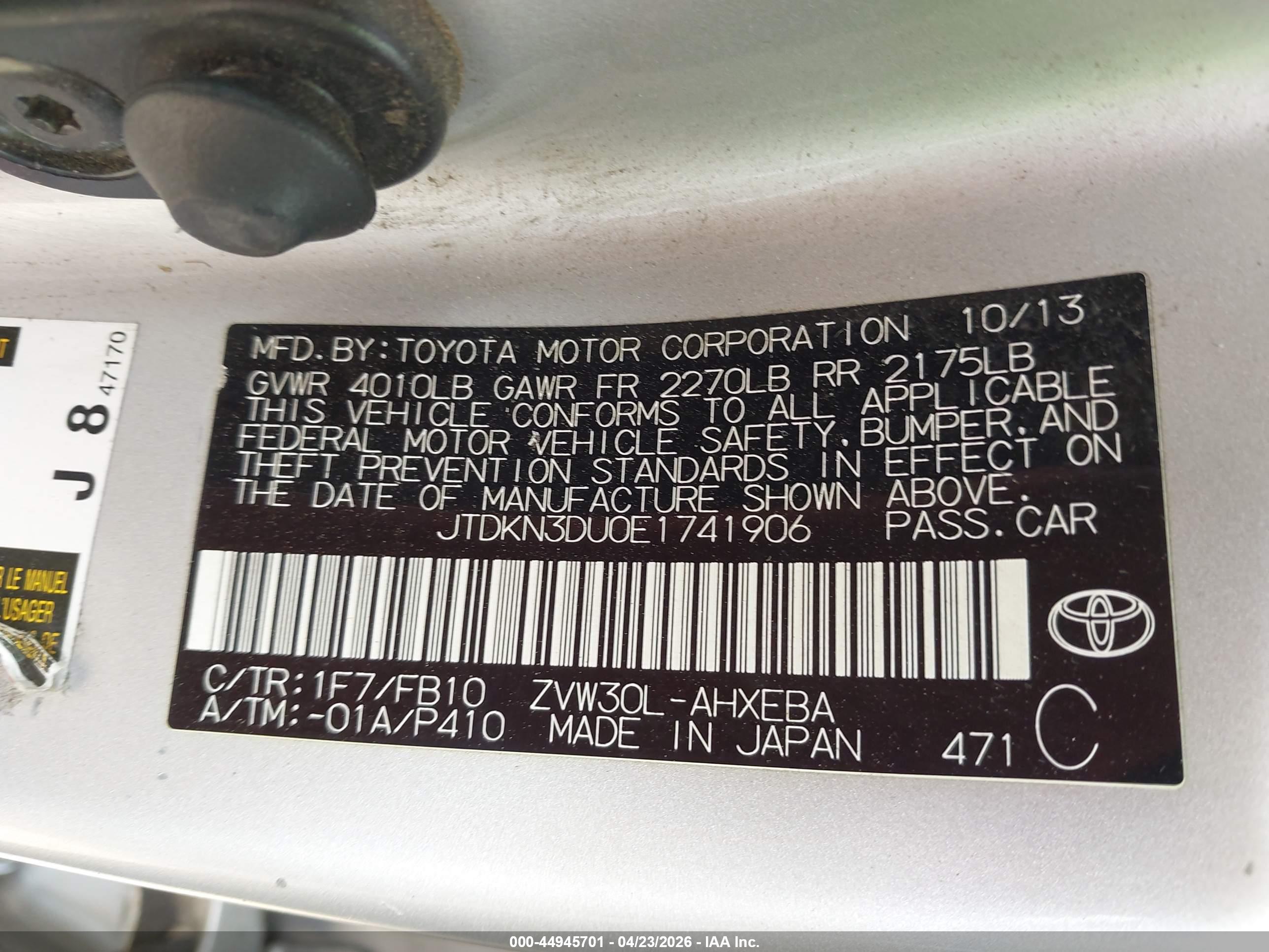 TOYOTA PRIUS image 9