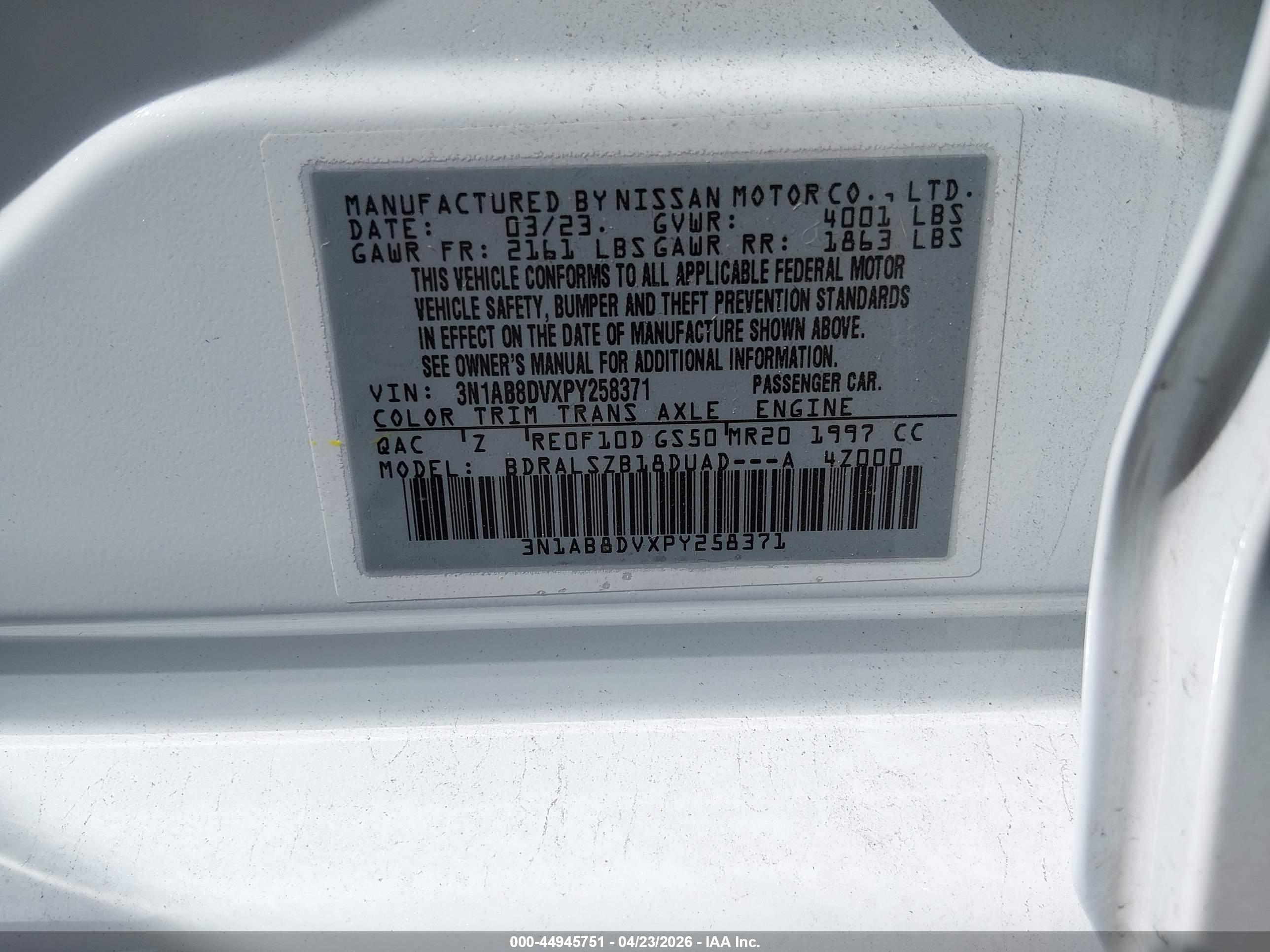 NISSAN SENTRA image 9