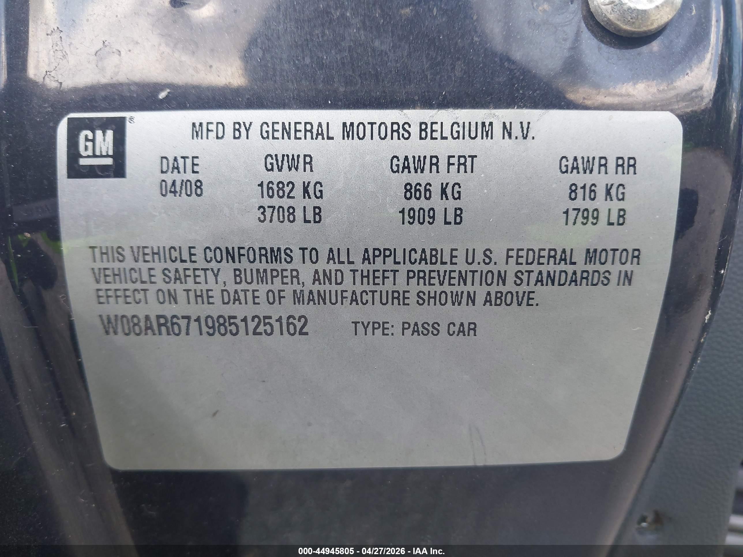 SATURN ASTRA image 9