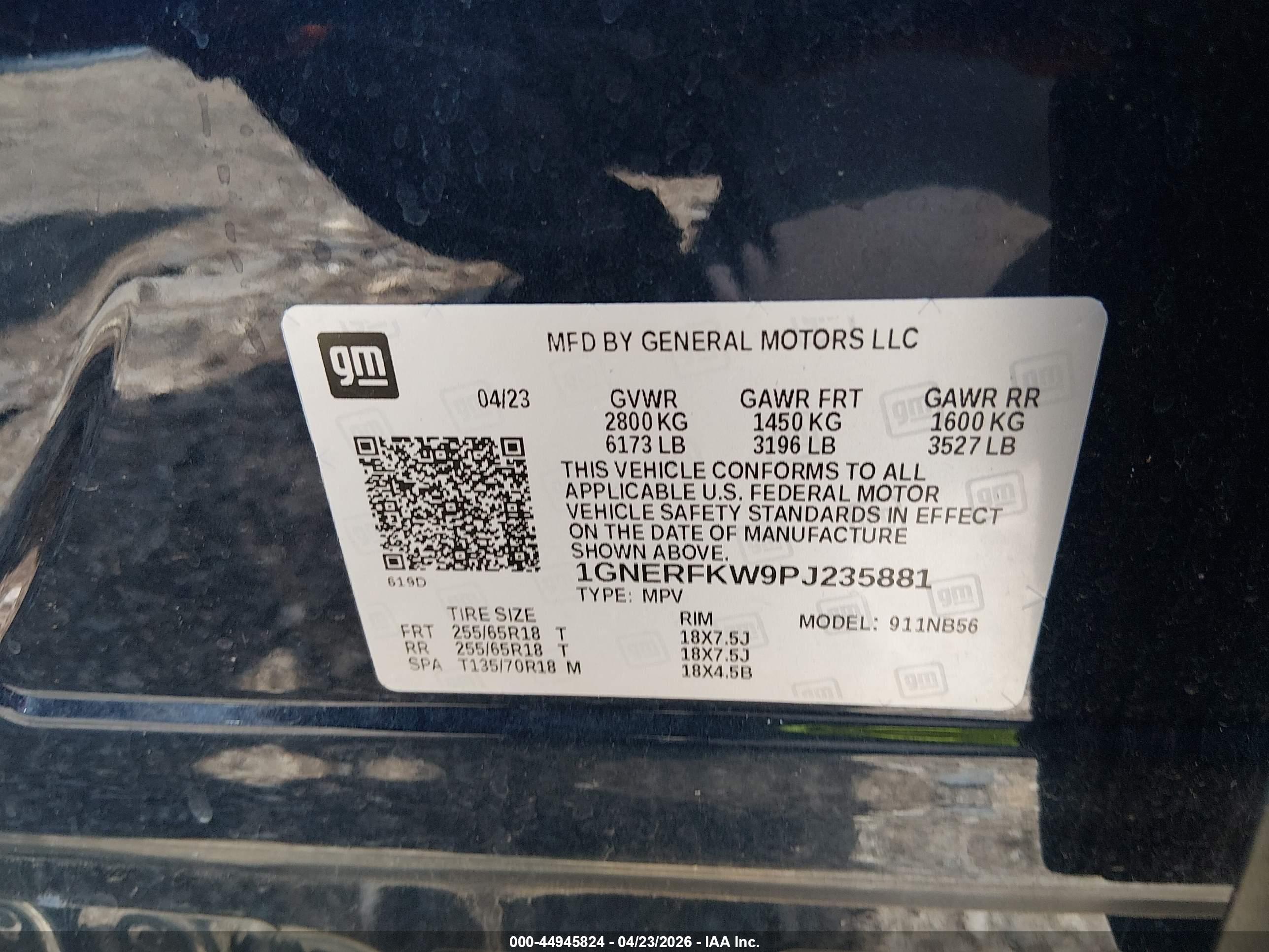 CHEVROLET TRAVERSE image 9