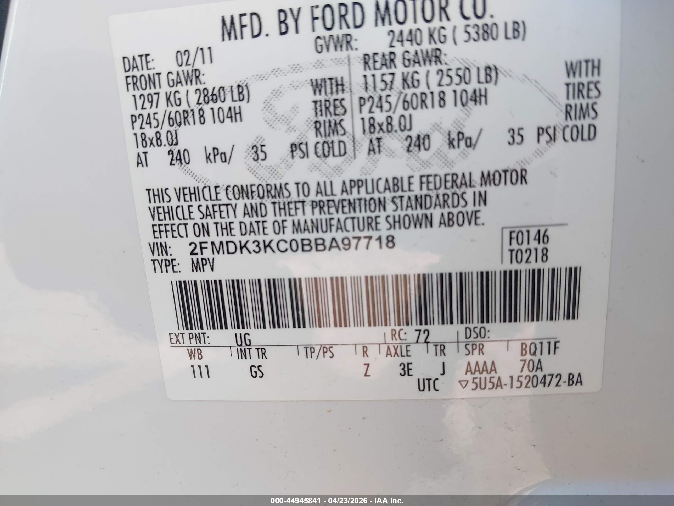 FORD EDGE image 9