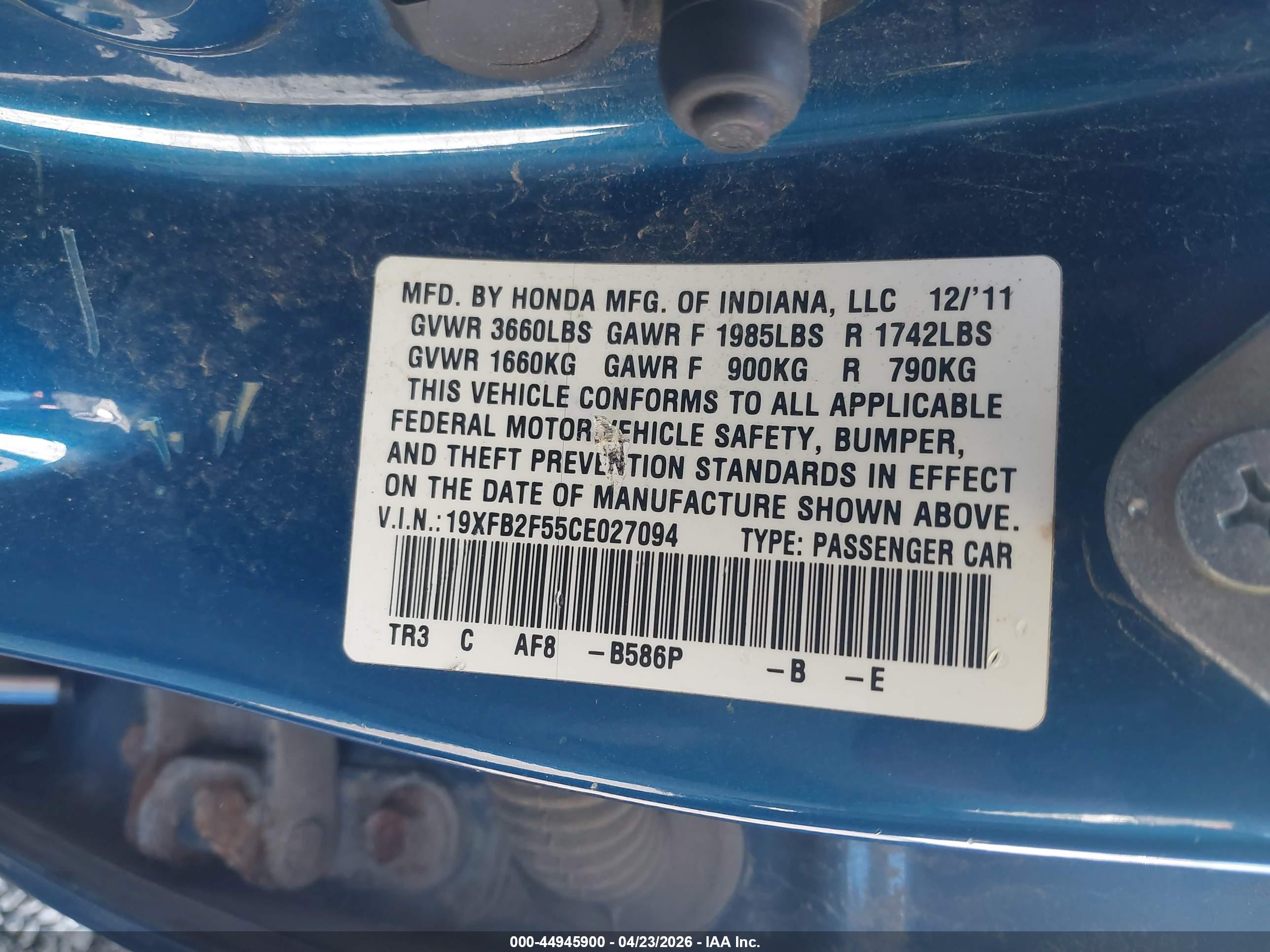 HONDA CIVIC image 9