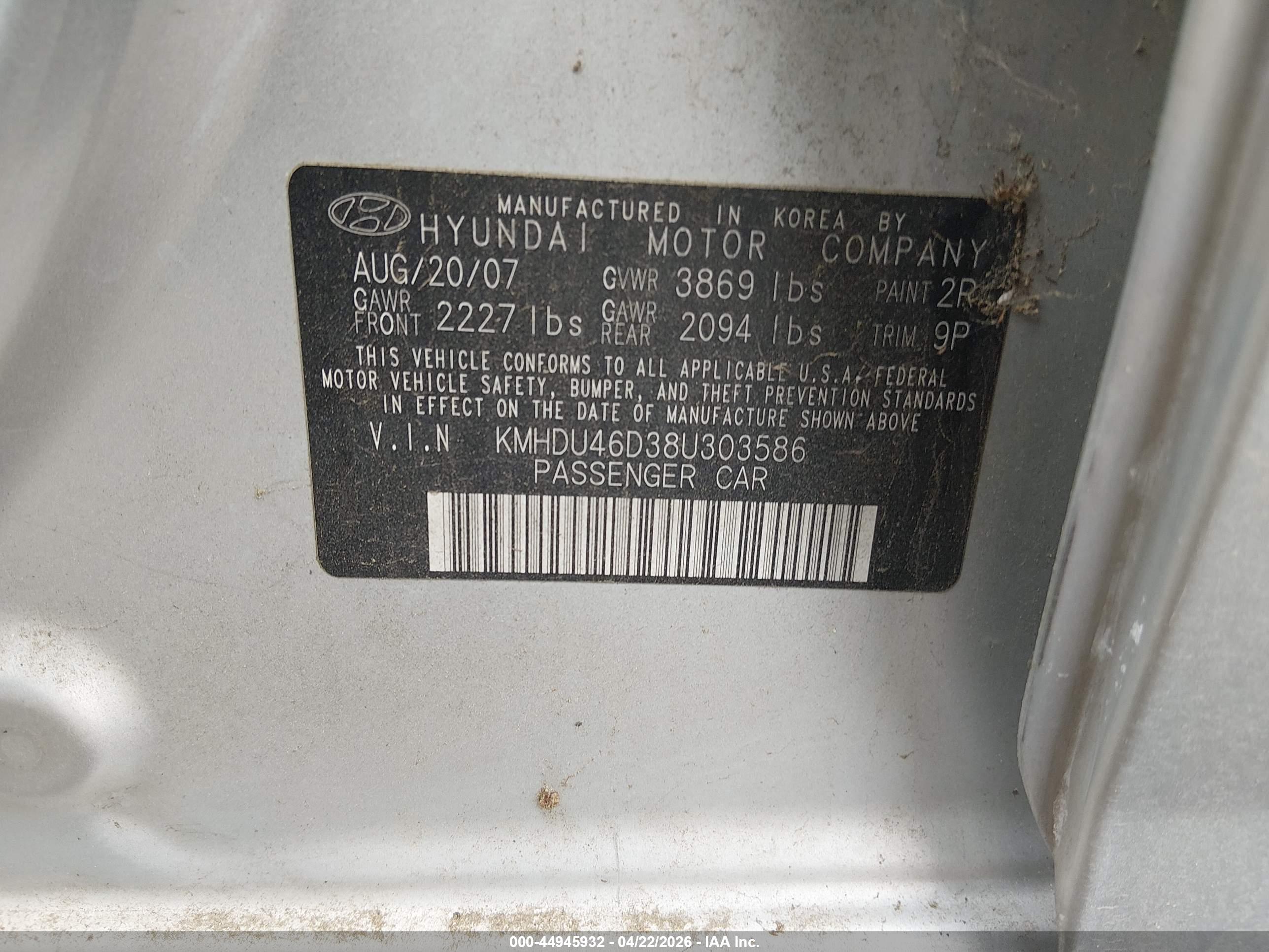 HYUNDAI ELANTRA image 9