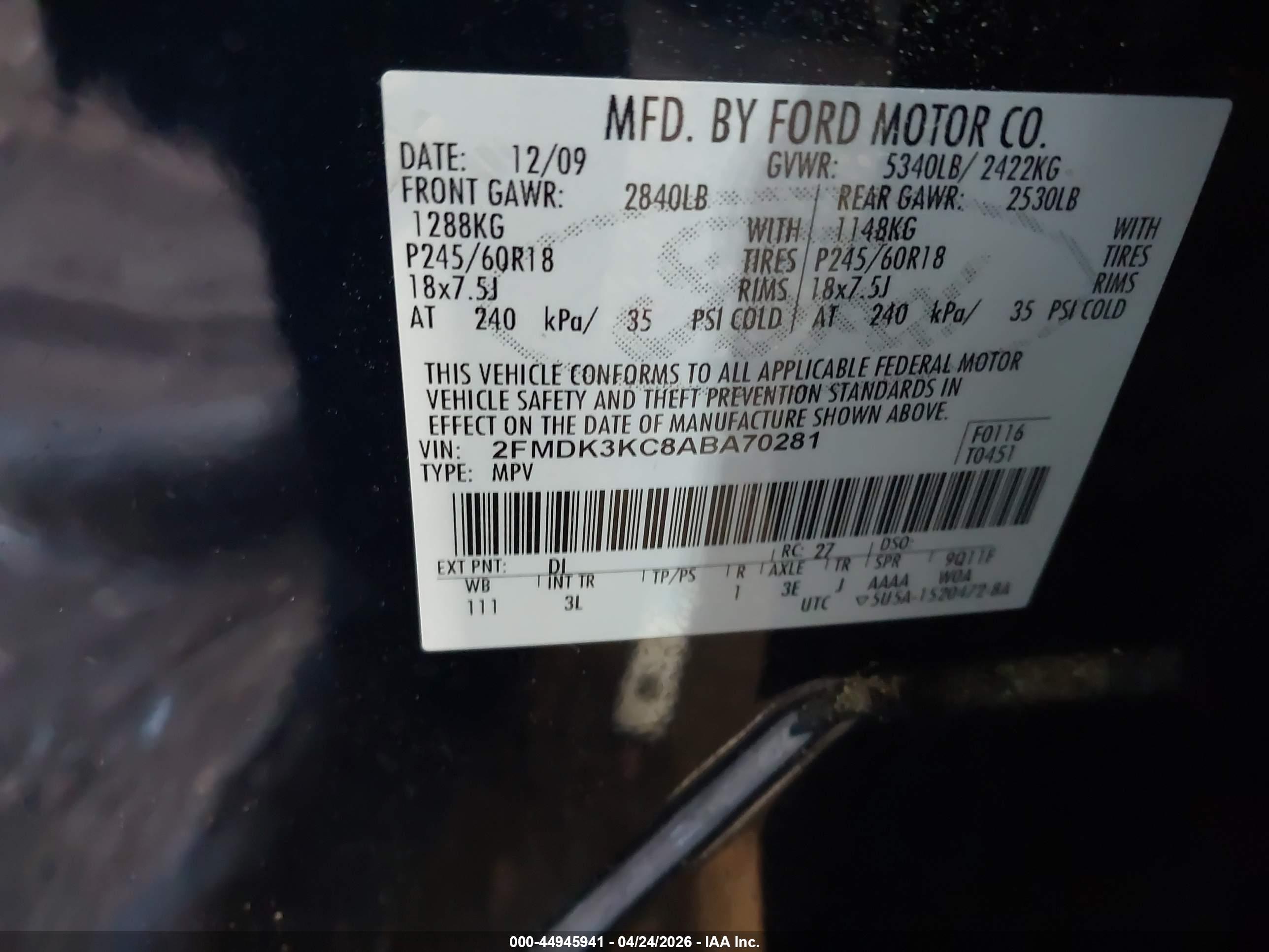 FORD EDGE image 9