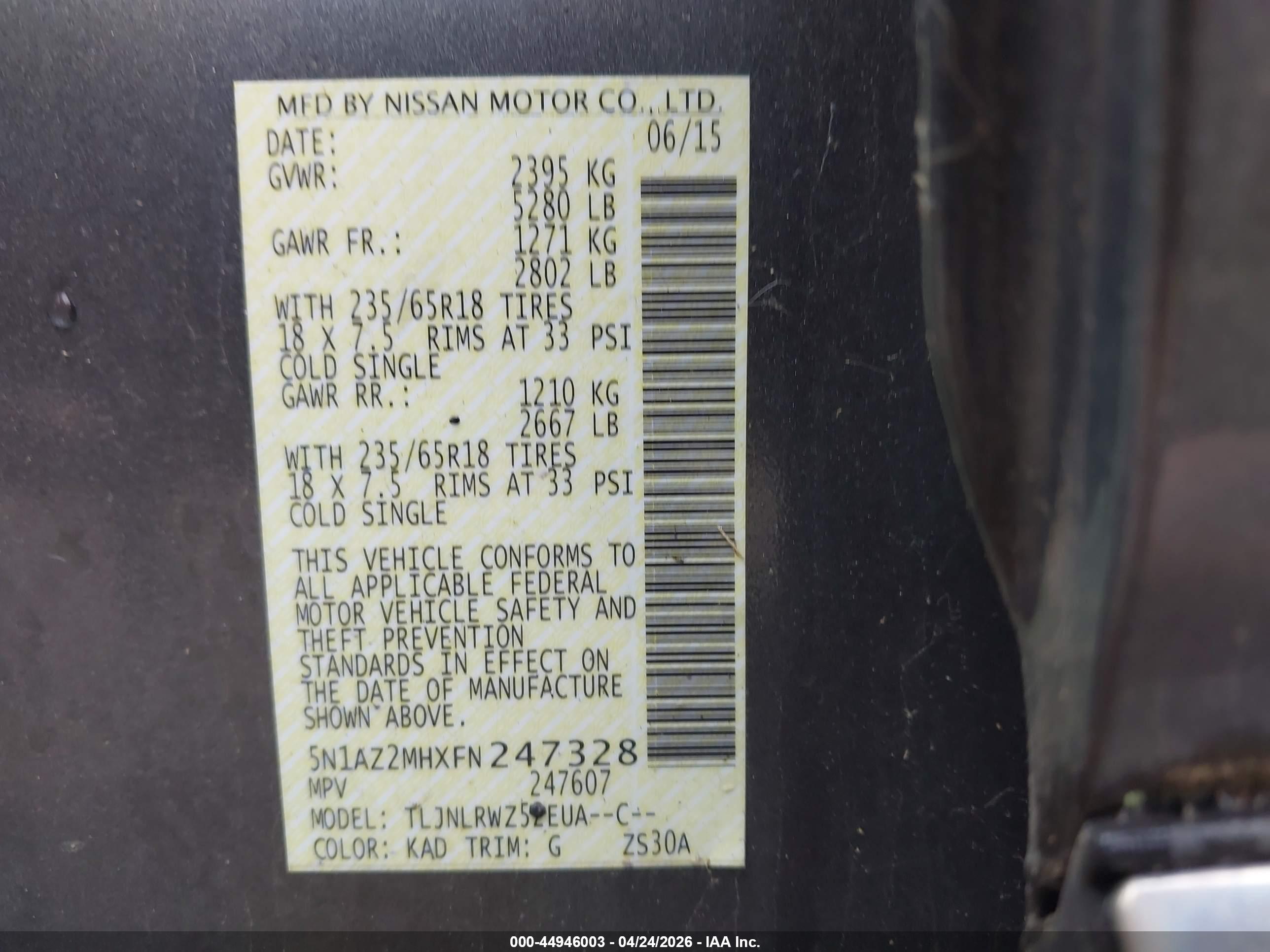 NISSAN MURANO image 9