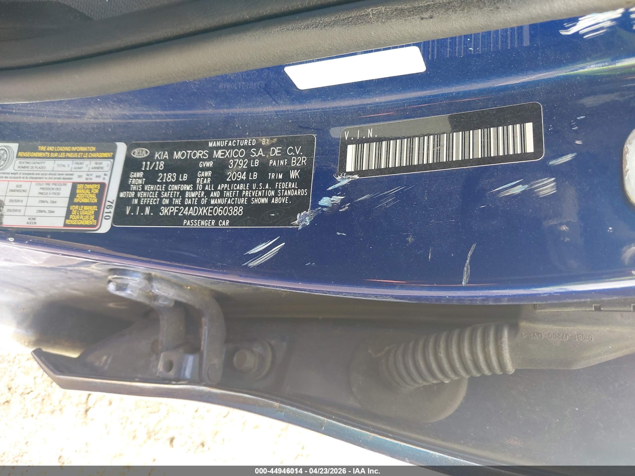 KIA FORTE image 9