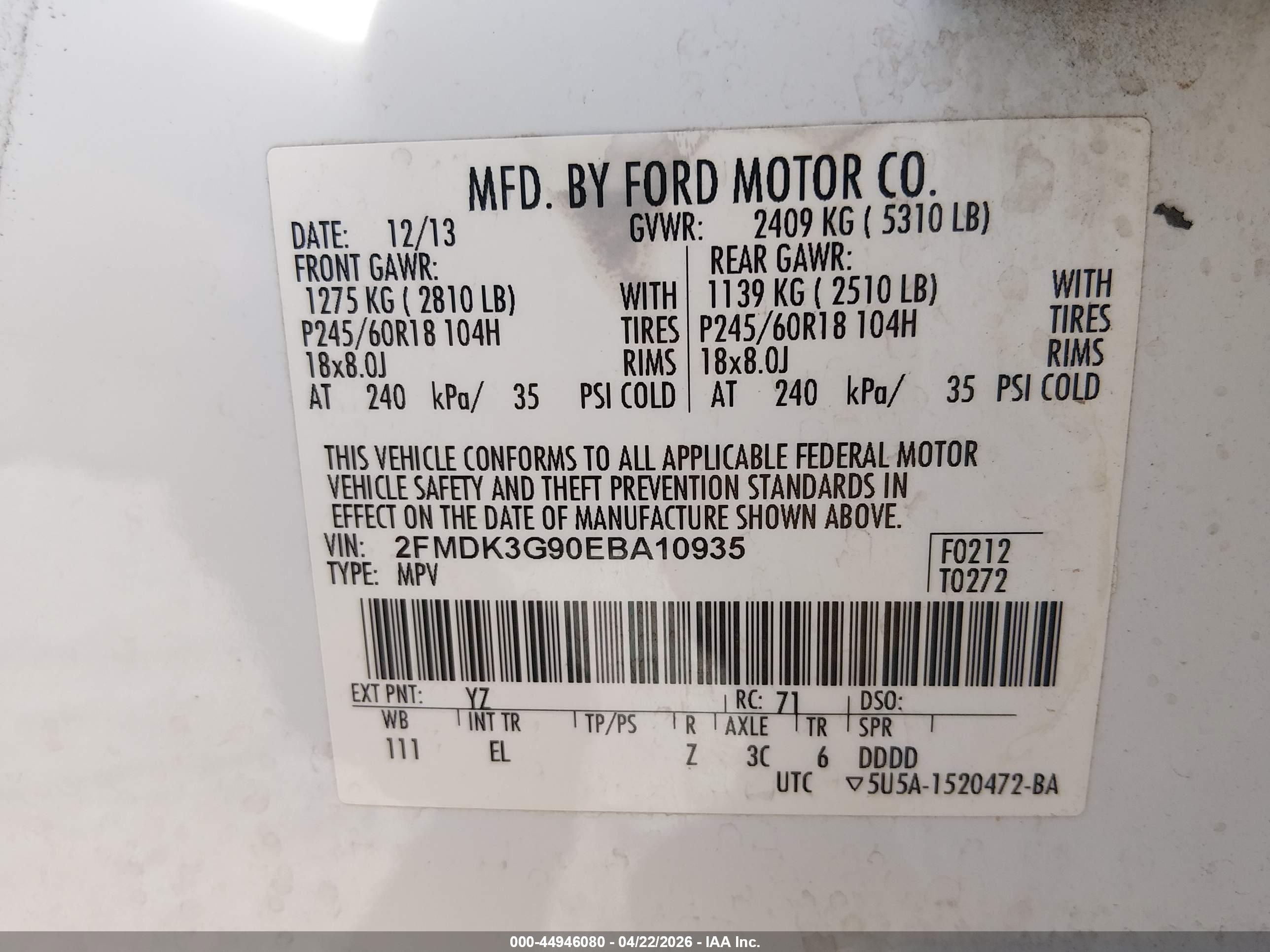 FORD EDGE image 9