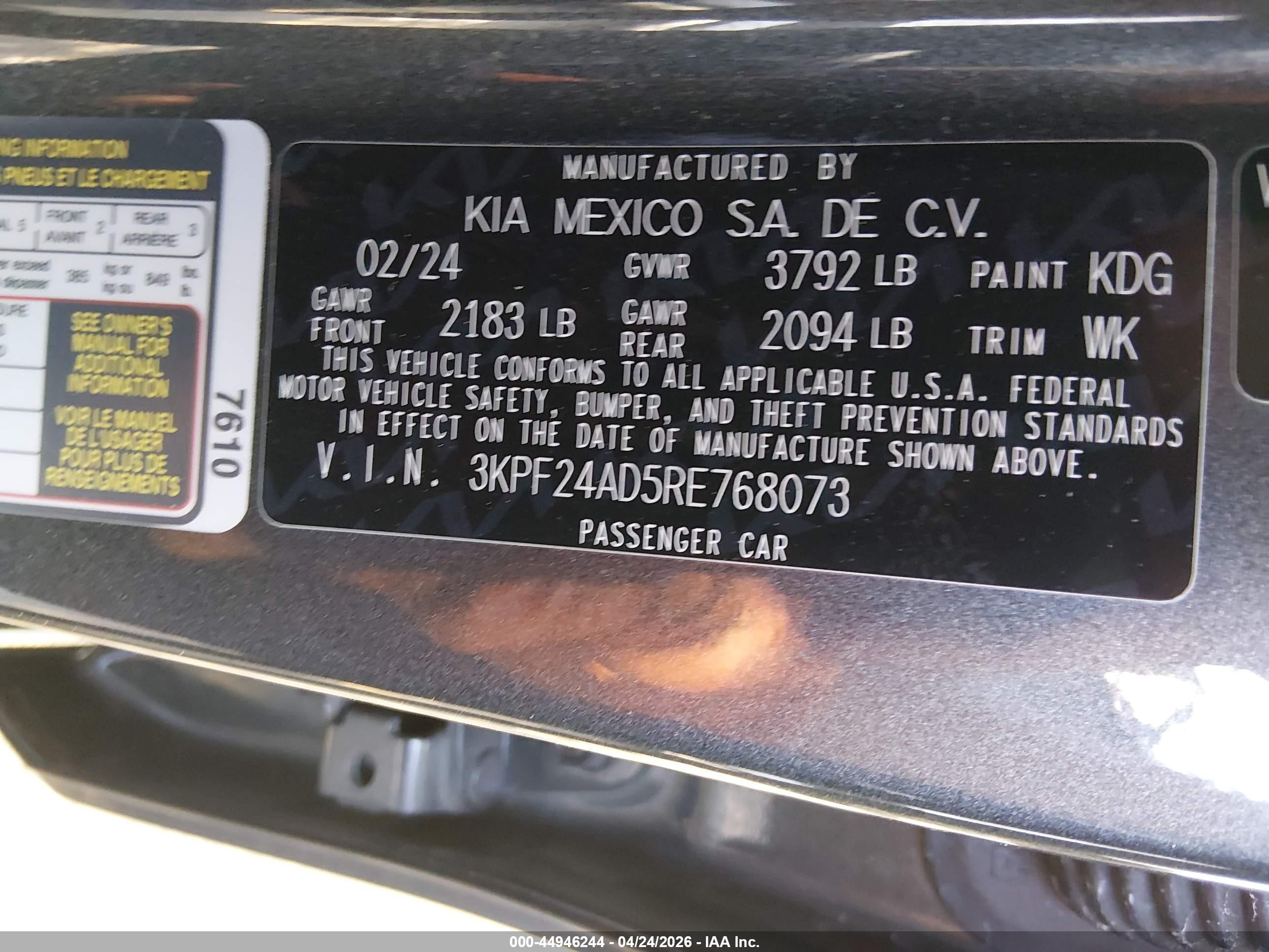KIA FORTE image 9