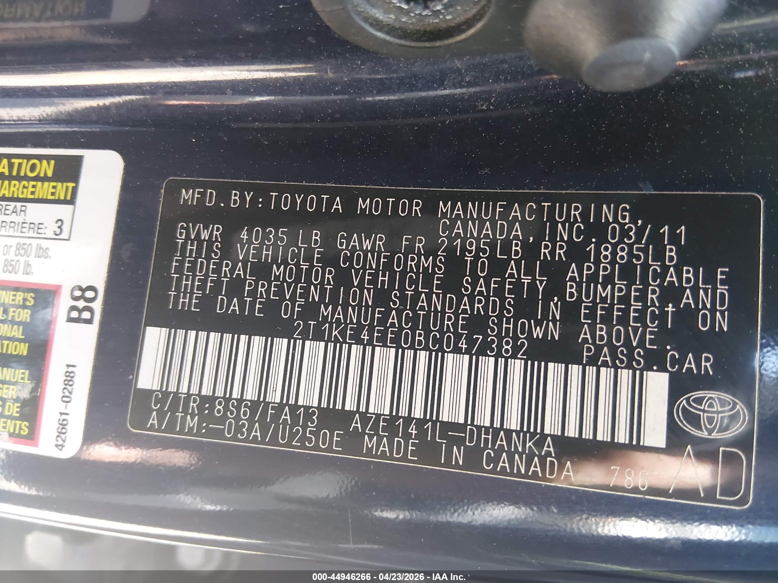 TOYOTA MATRIX image 9