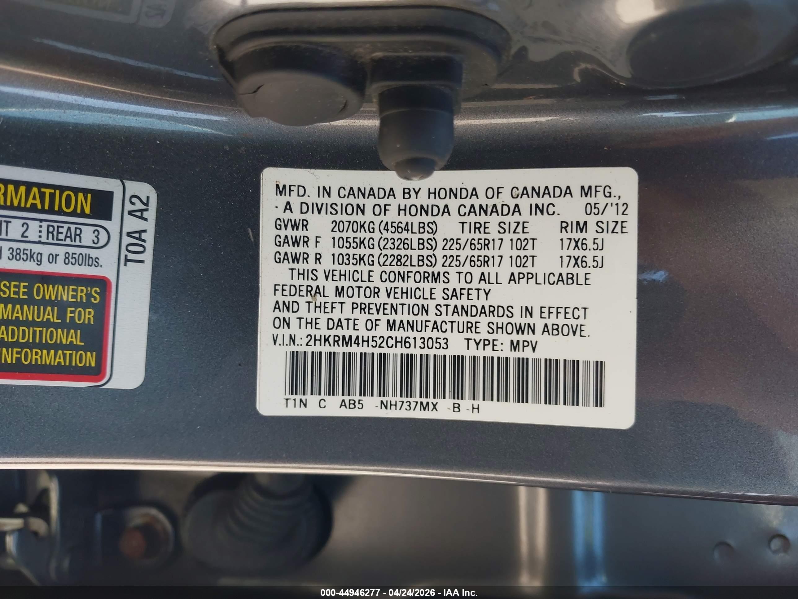 HONDA CR-V image 9