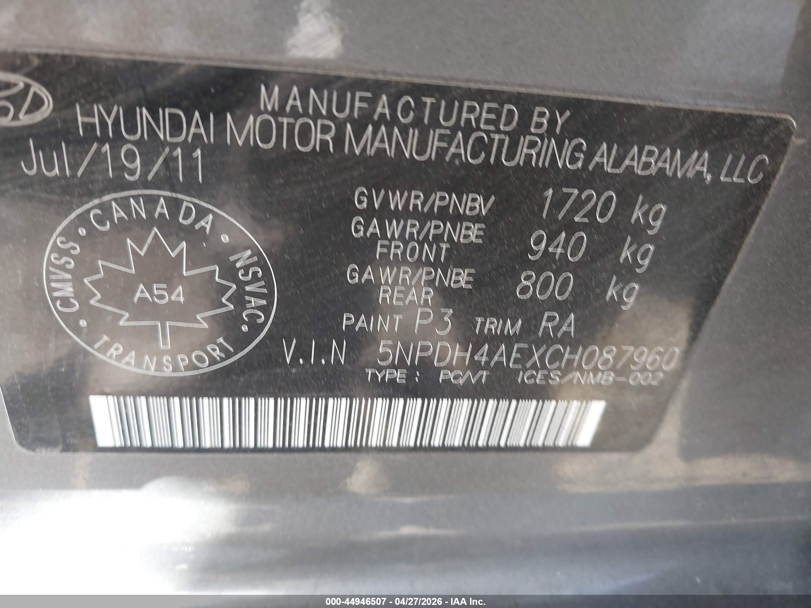 HYUNDAI ELANTRA image 9
