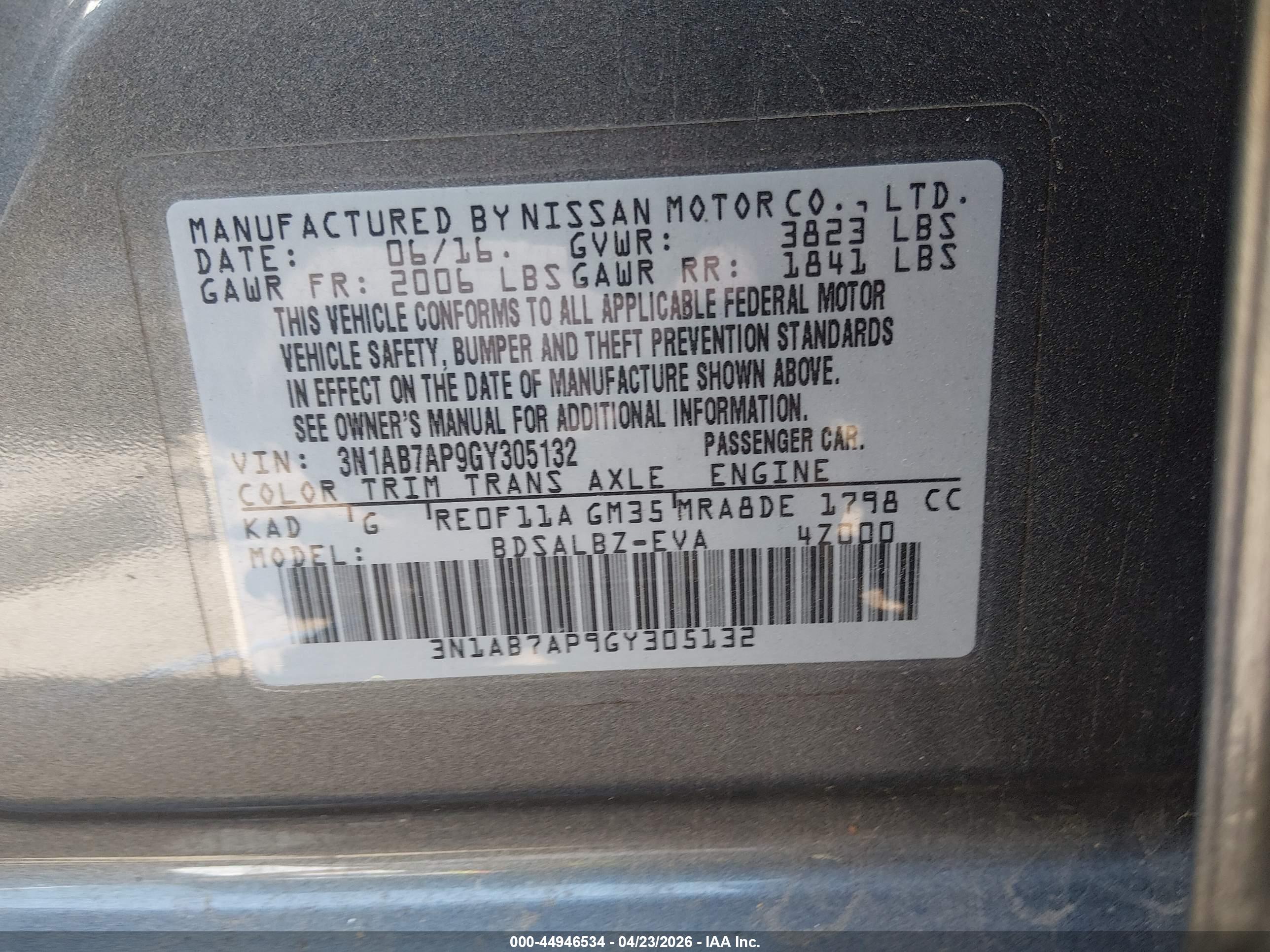 NISSAN SENTRA image 9