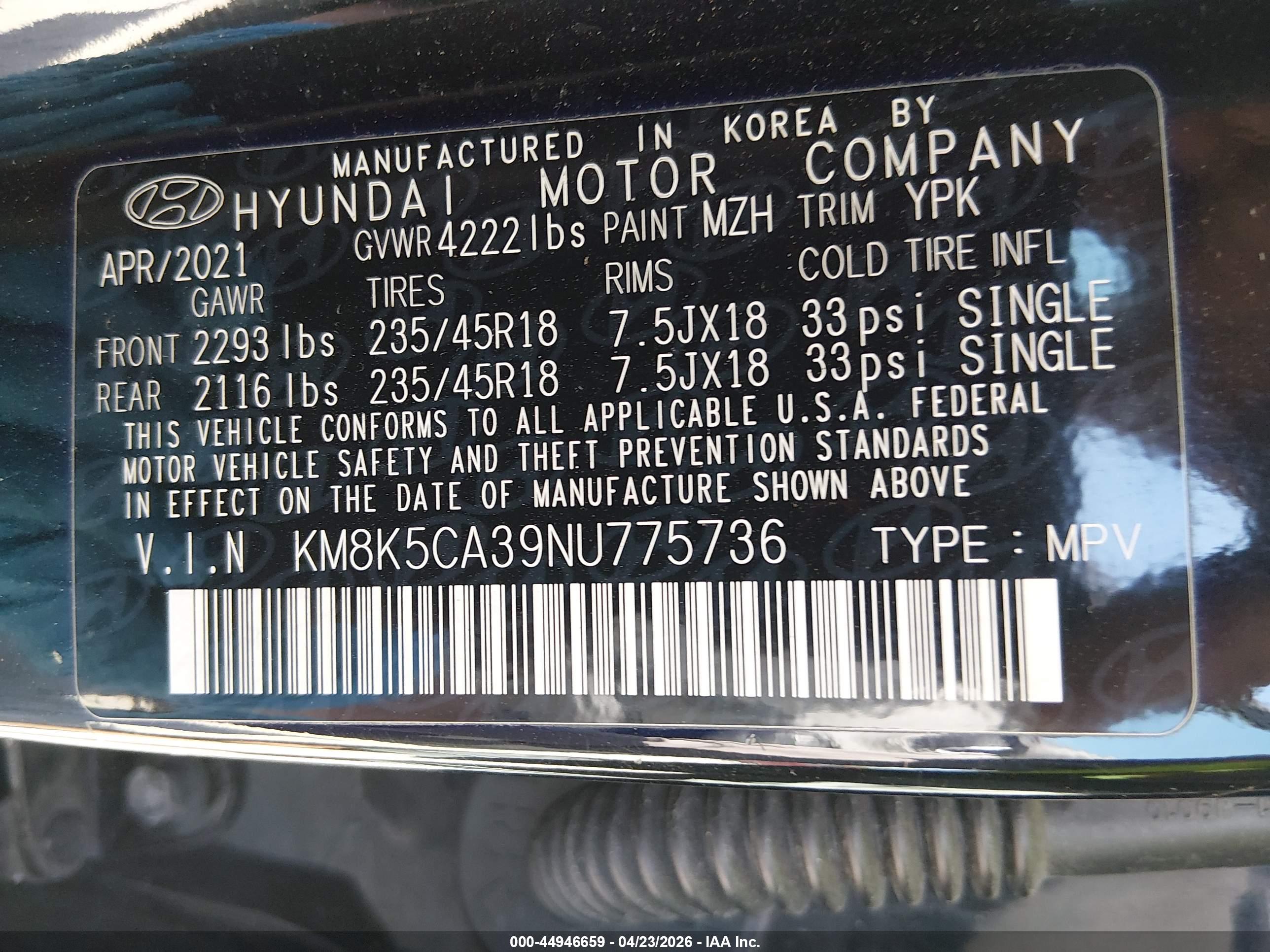 HYUNDAI KONA image 9