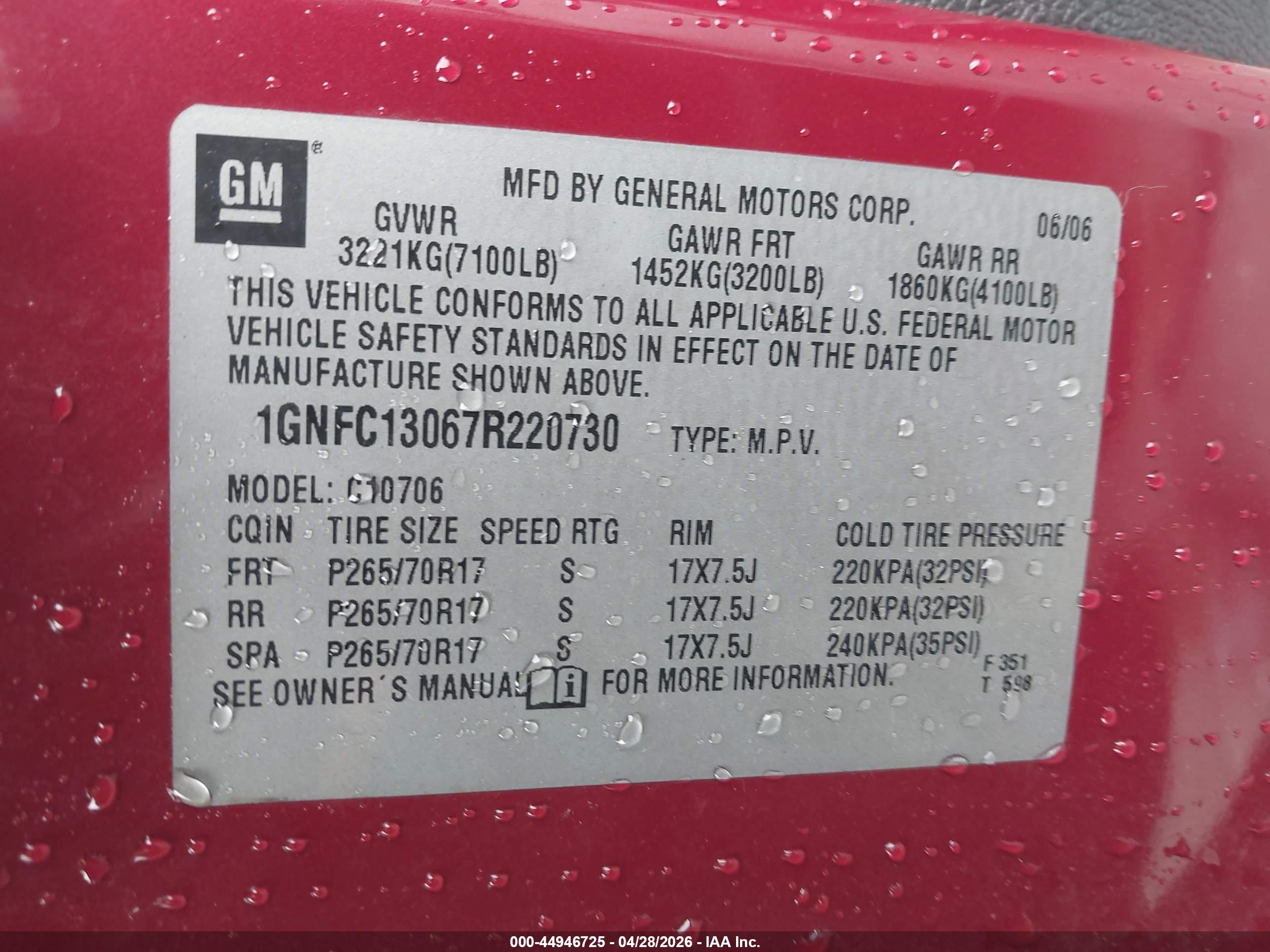CHEVROLET TAHOE image 9