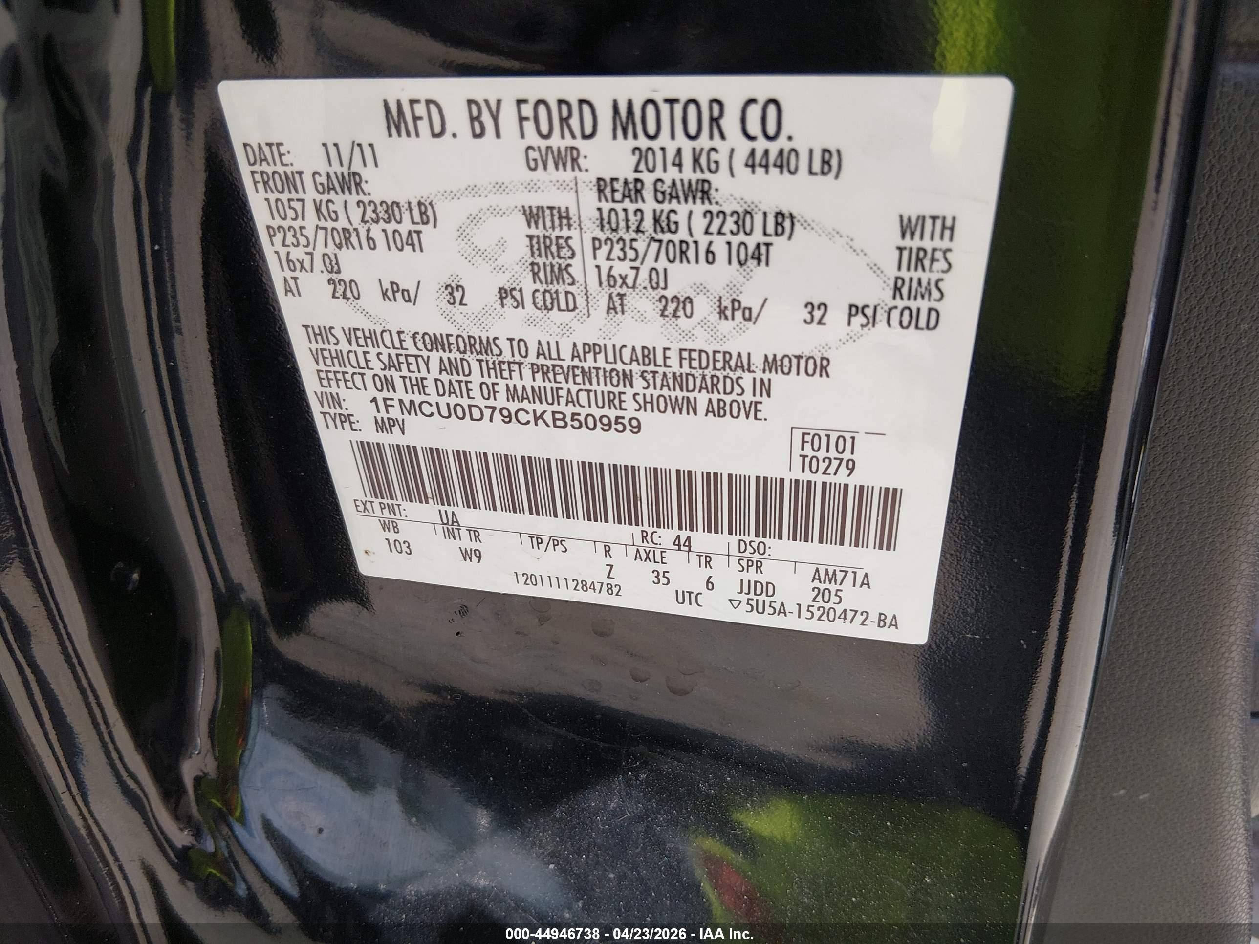 FORD ESCAPE image 9