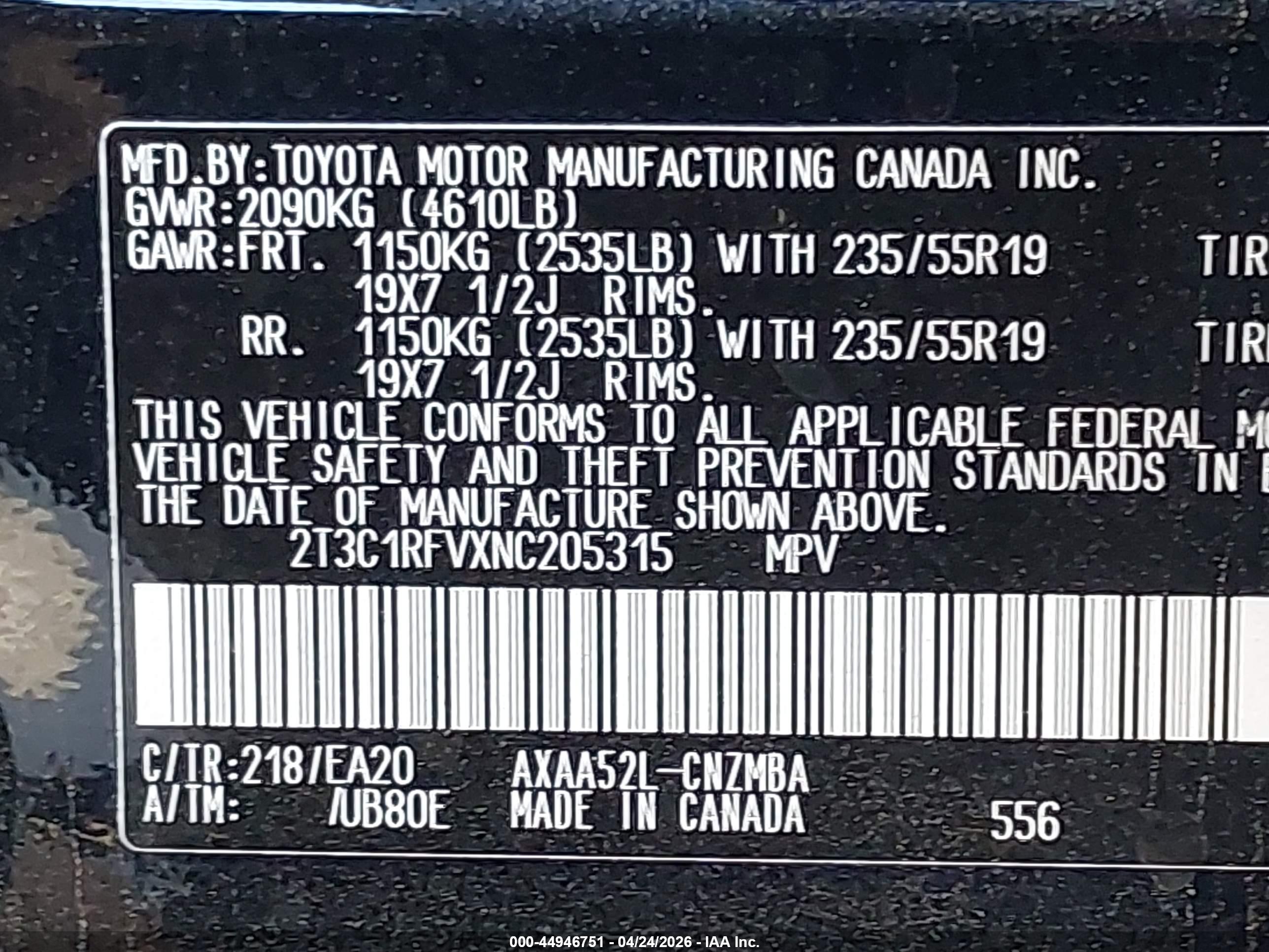 TOYOTA RAV4 image 9