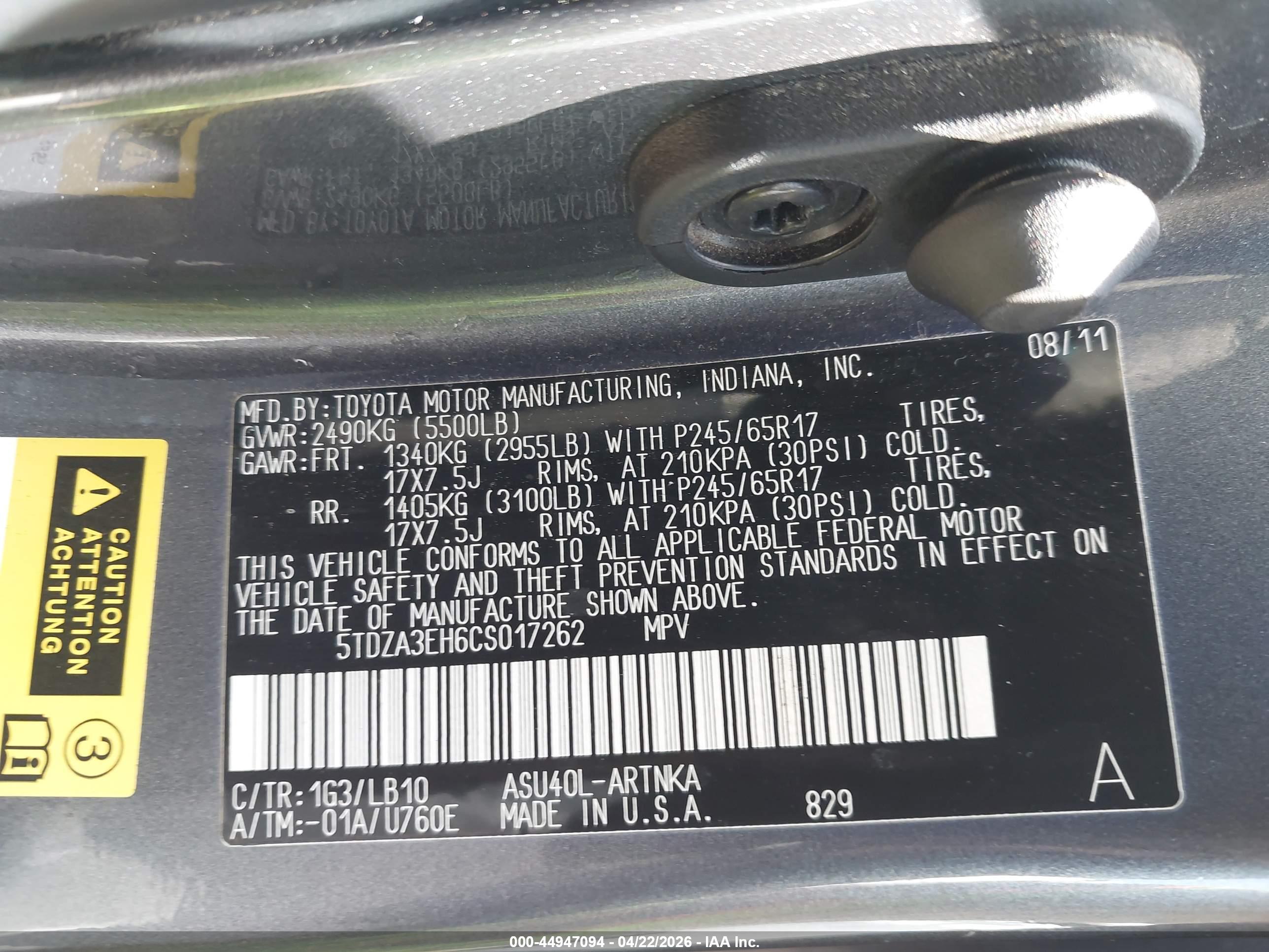 TOYOTA HIGHLANDER image 9