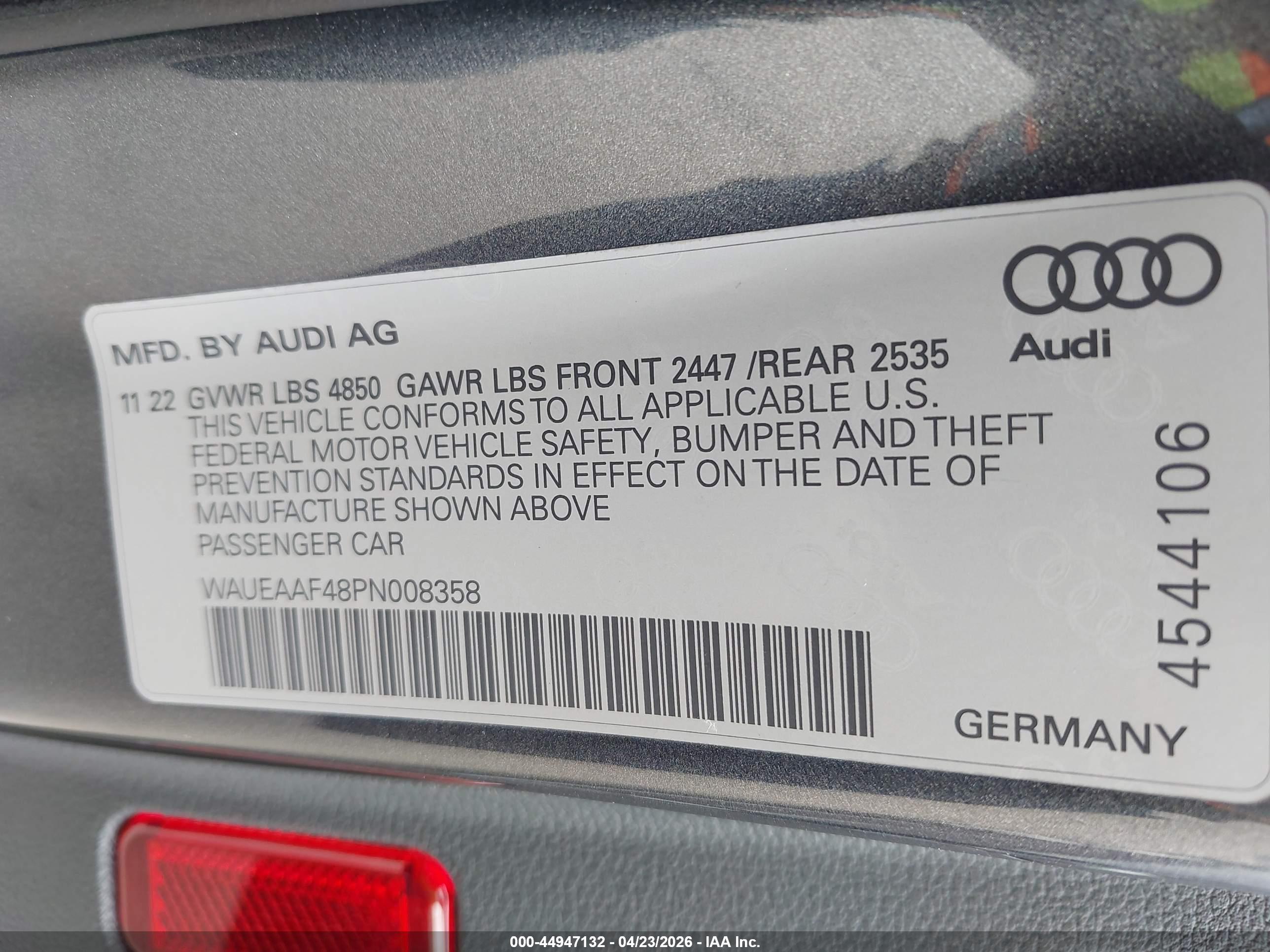 AUDI A4 image 9