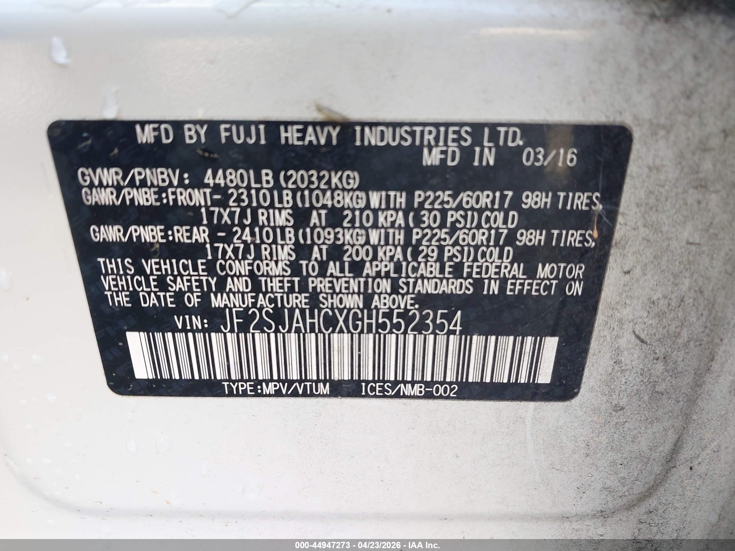 SUBARU FORESTER image 9