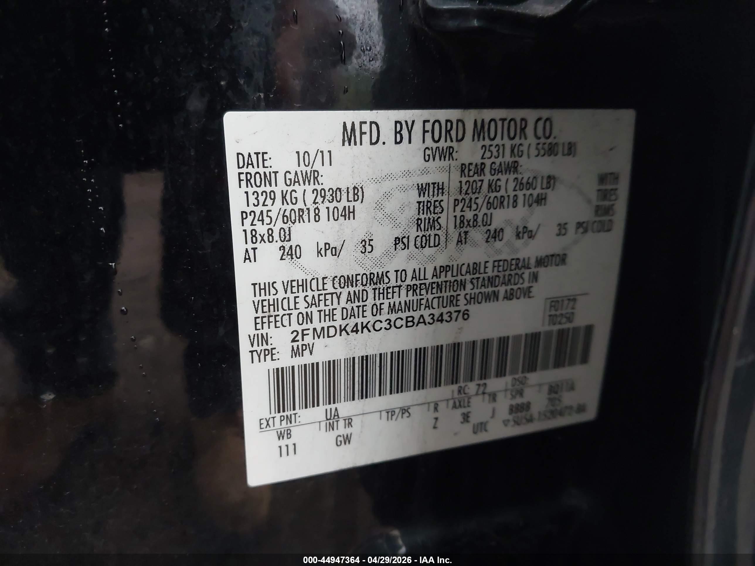 FORD EDGE image 9