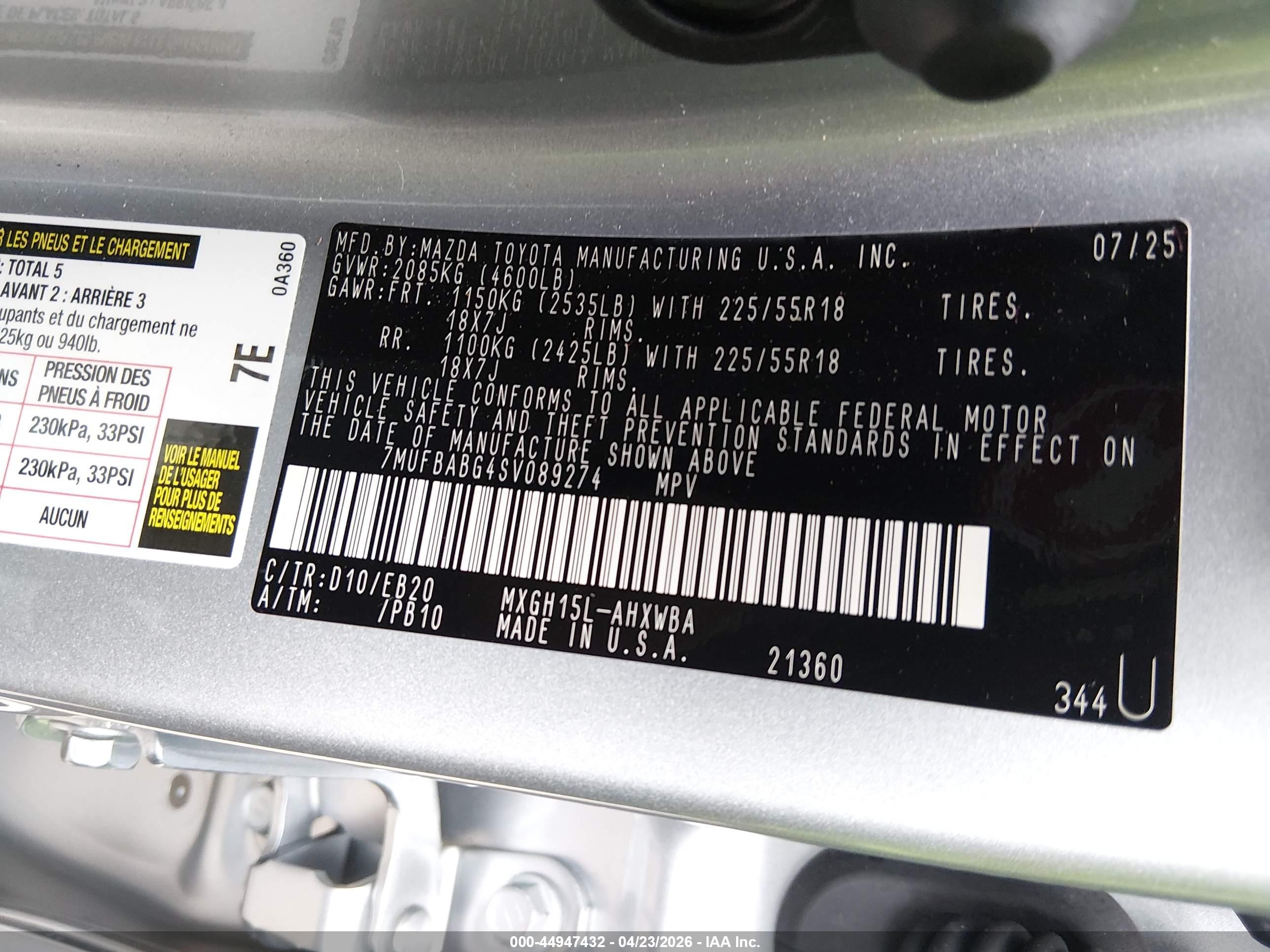 TOYOTA COROLLA image 9