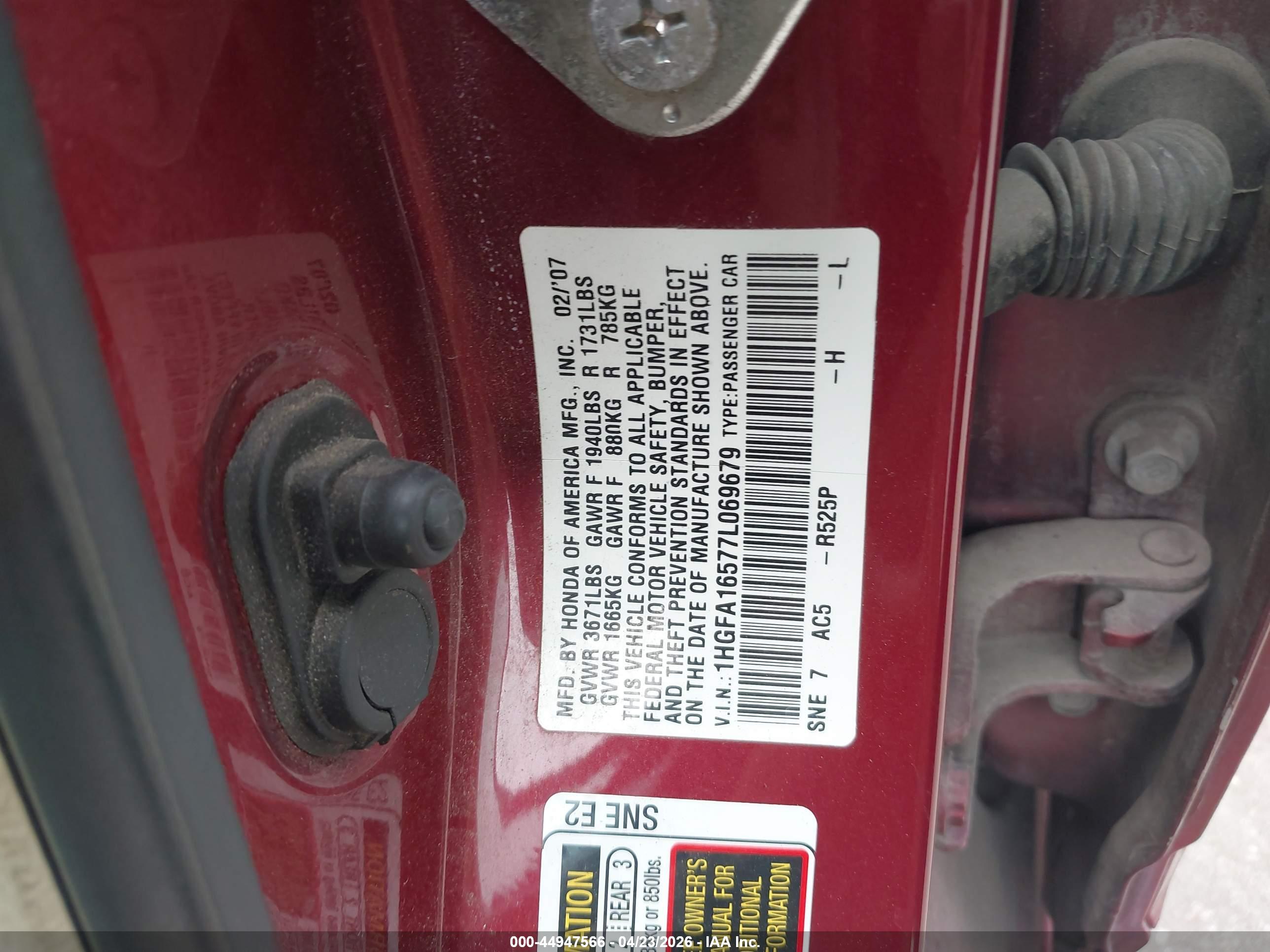 HONDA CIVIC image 9