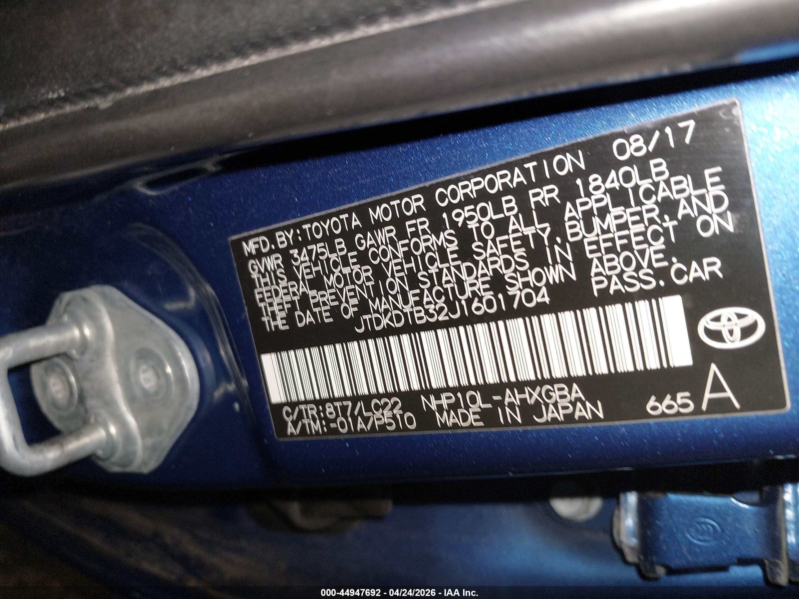 TOYOTA PRIUS image 9