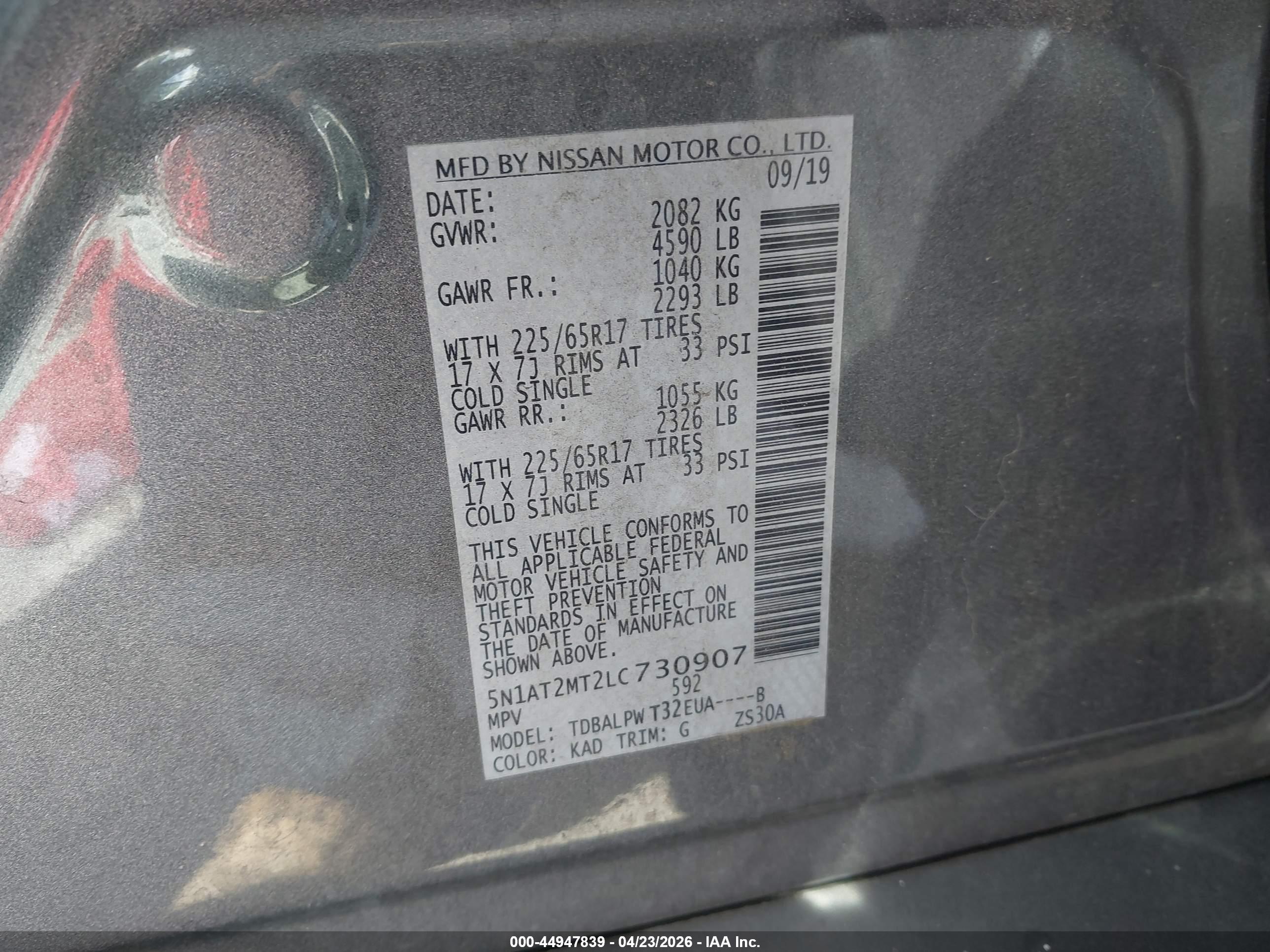 NISSAN ROGUE image 9