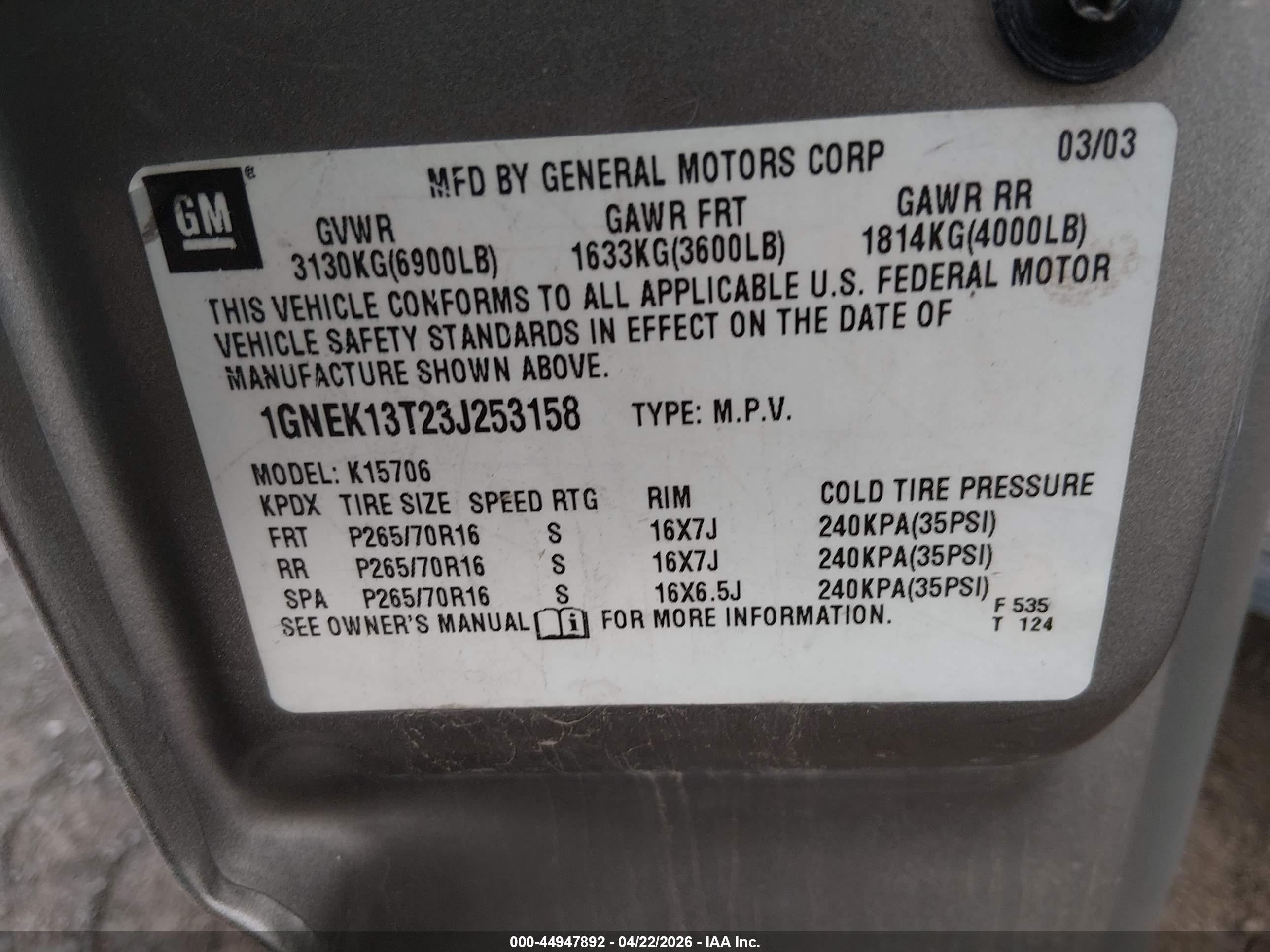 CHEVROLET TAHOE image 9